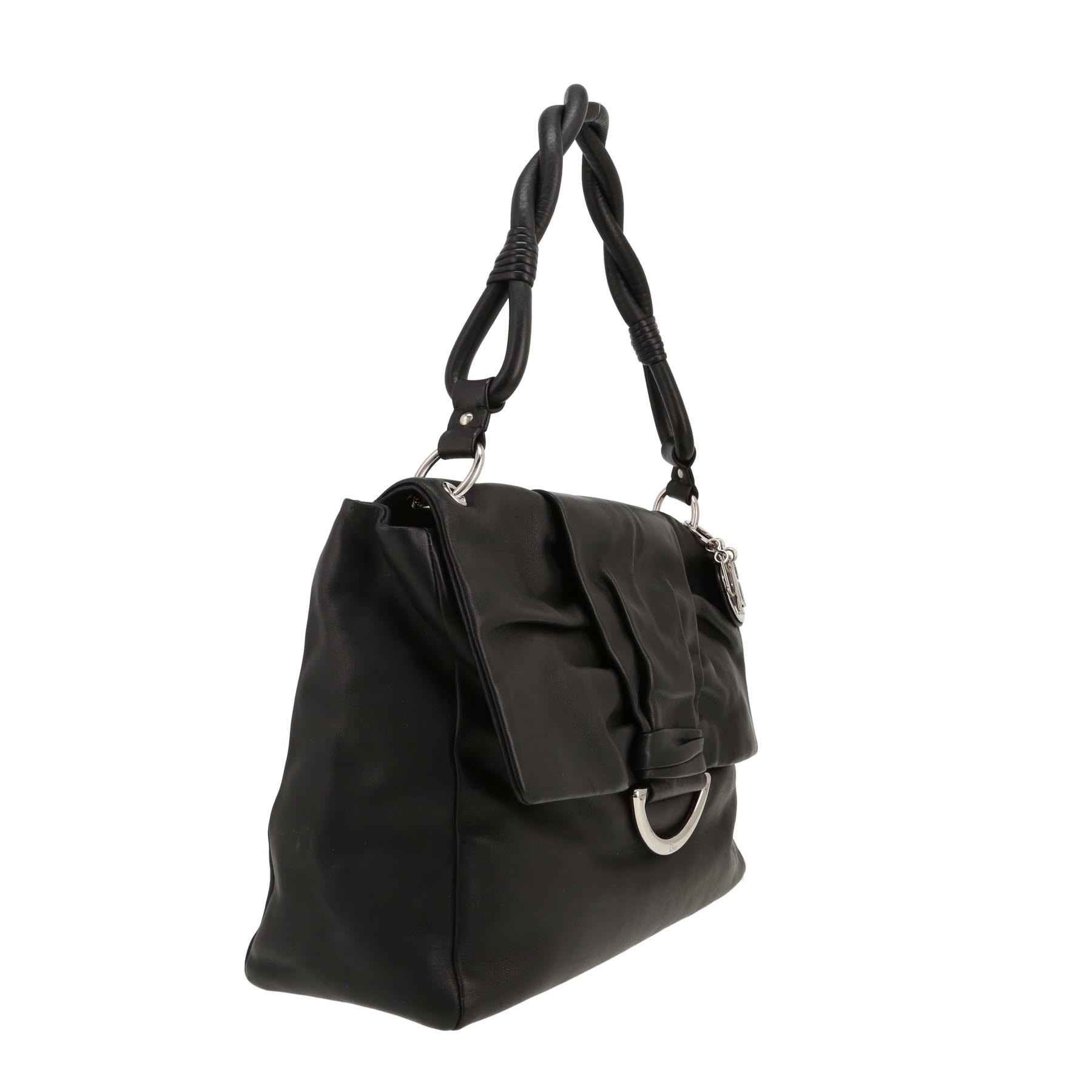 Sac à main Dior   en cuir noir