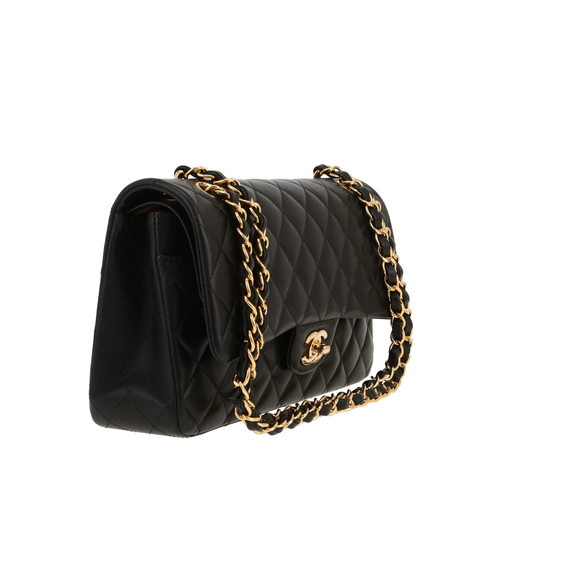 Chanel  Timeless Classic handbag  in black quilted leather