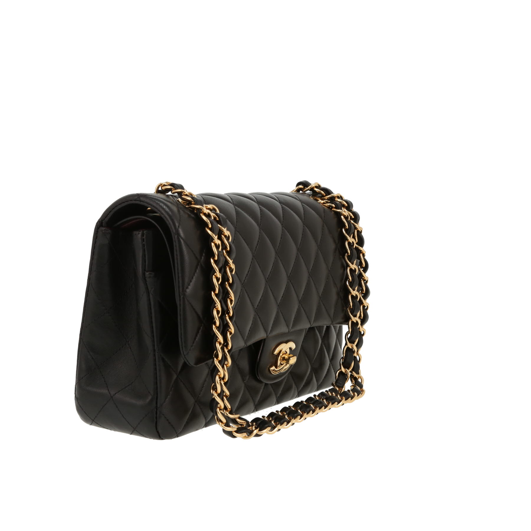 Chanel  Timeless Classic handbag  in black quilted leather