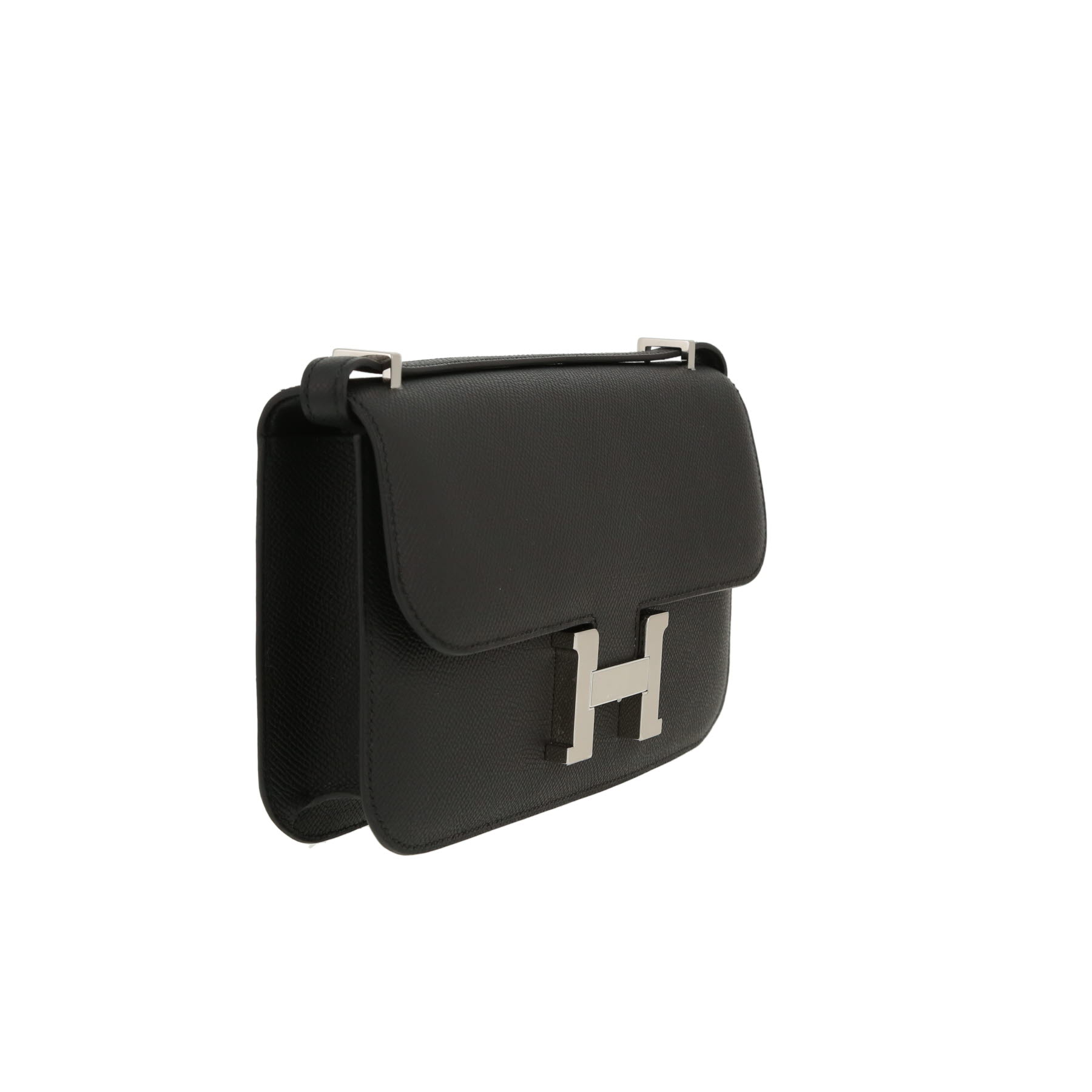 Hermès  Constance Elan handbag  in black epsom leather