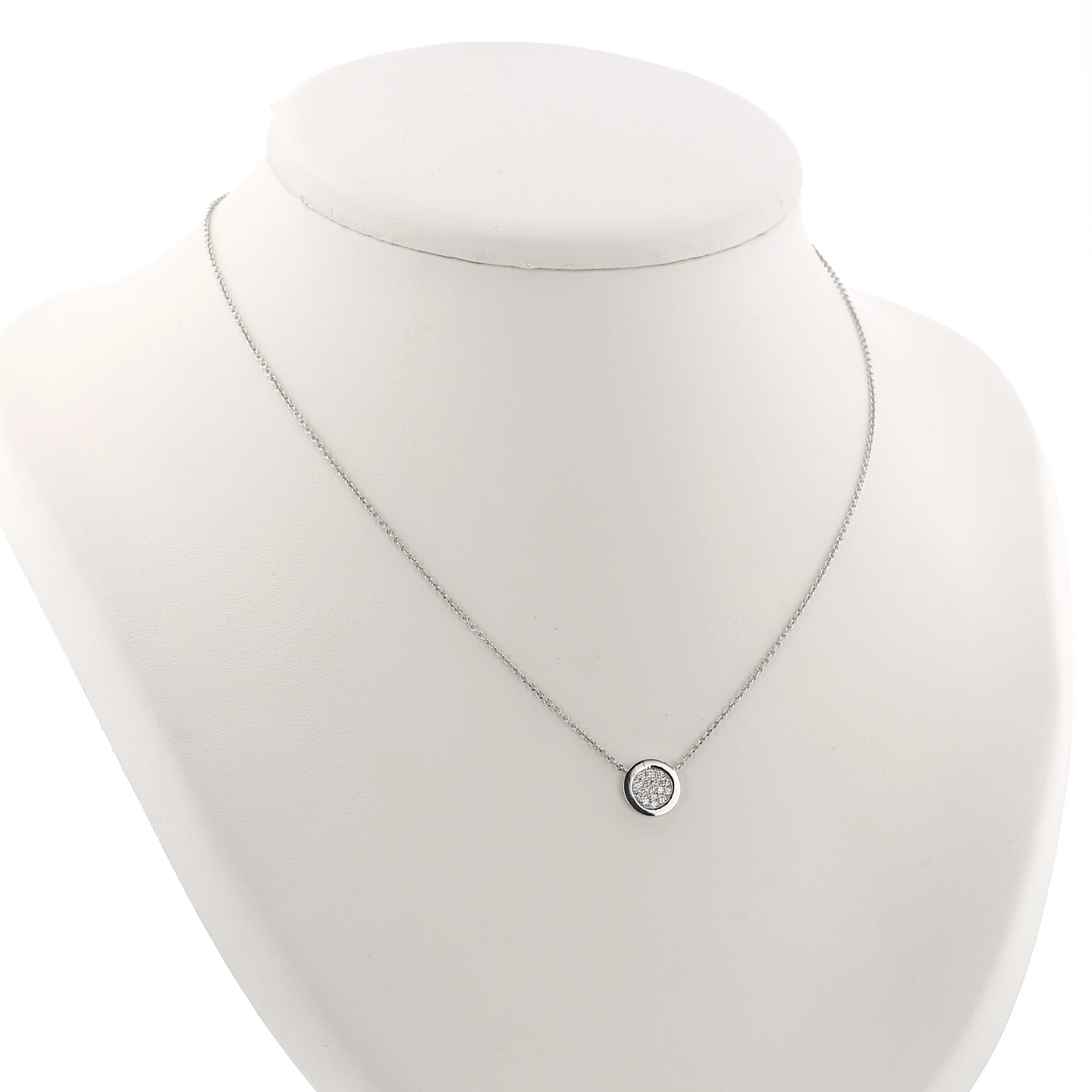 Collar Fred Miss Fred Moon de oro blanco y diamantes