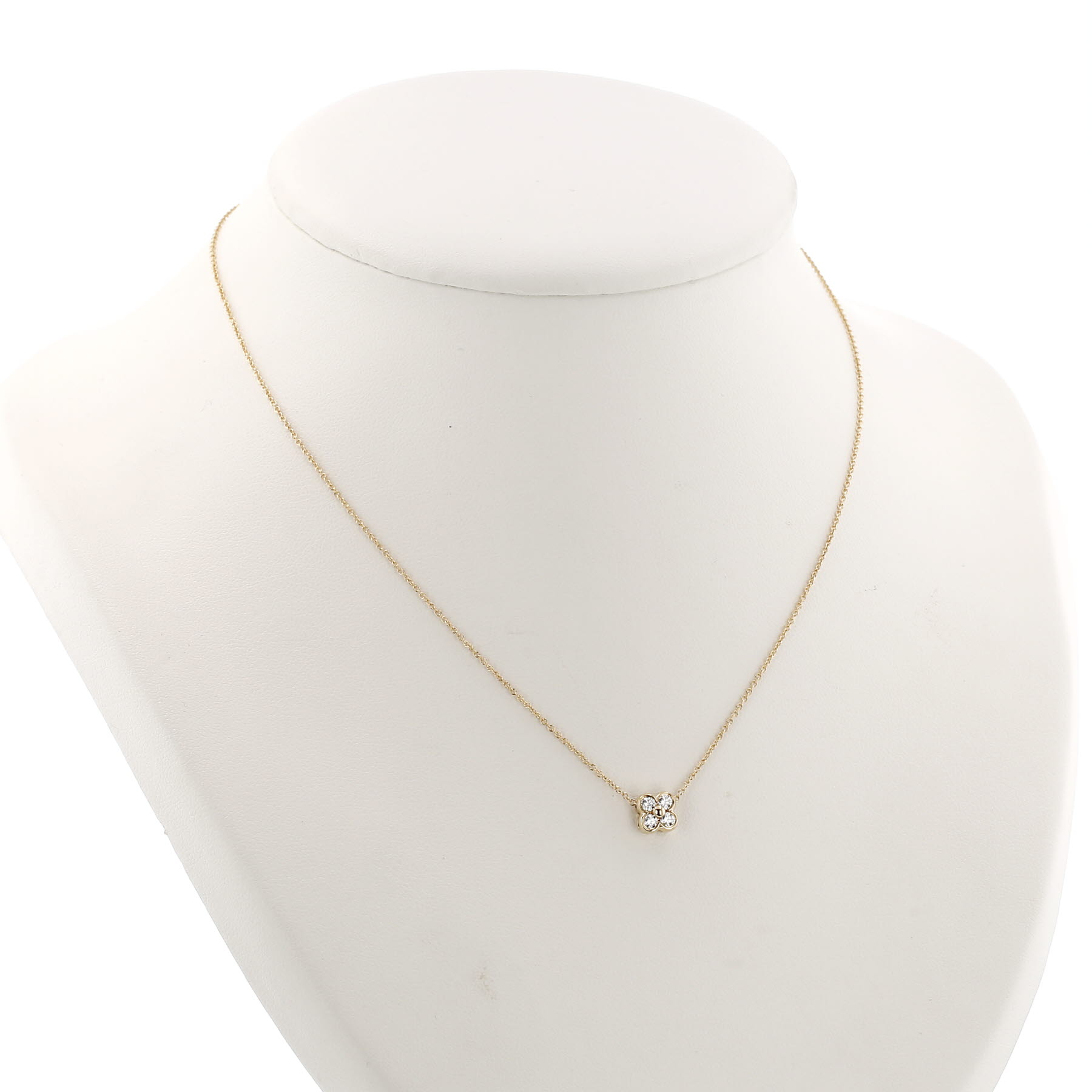 Collar Tiffany & Co  de oro amarillo y diamantes