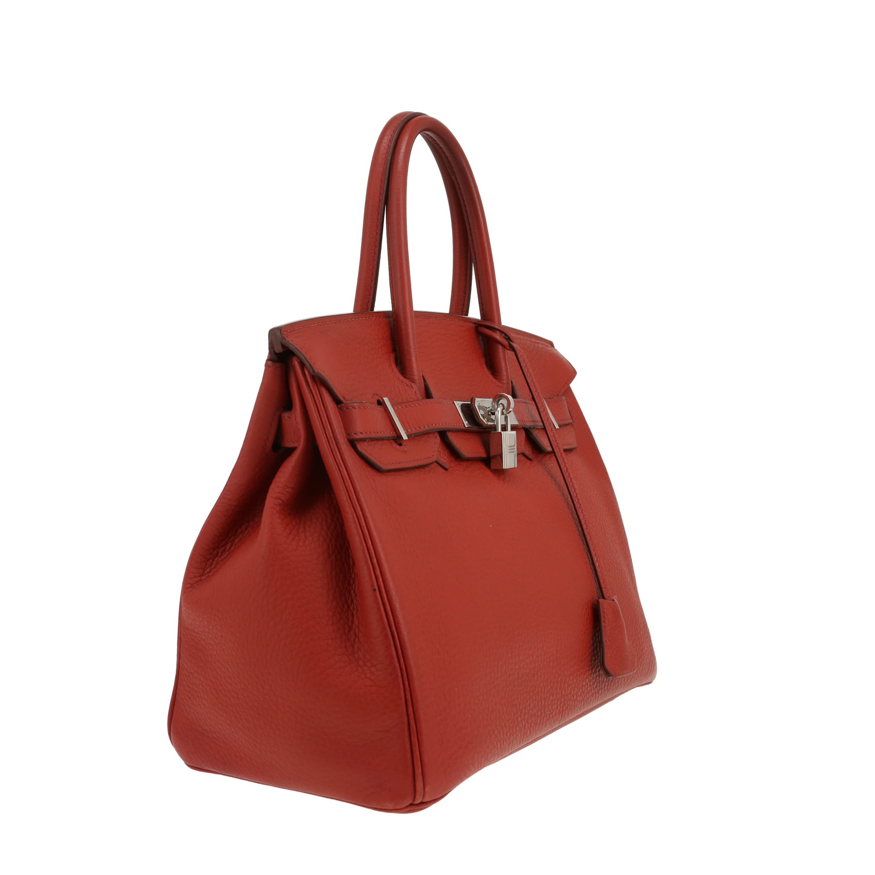 Hermès  Birkin 30 cm handbag  in Terre Battue togo leather