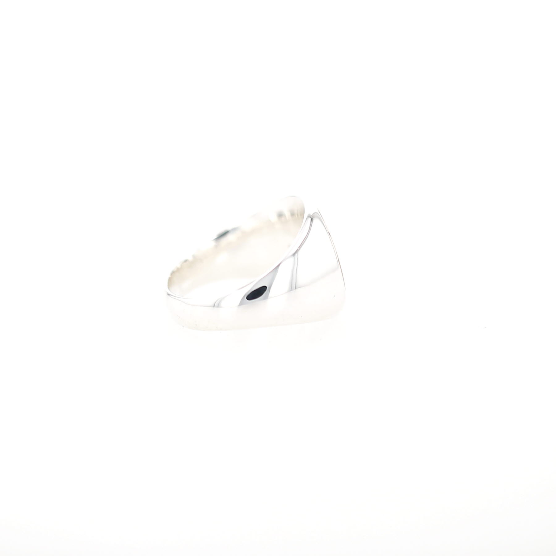 Anillo de sello Hermès Ex Libris de plata y oro rosa