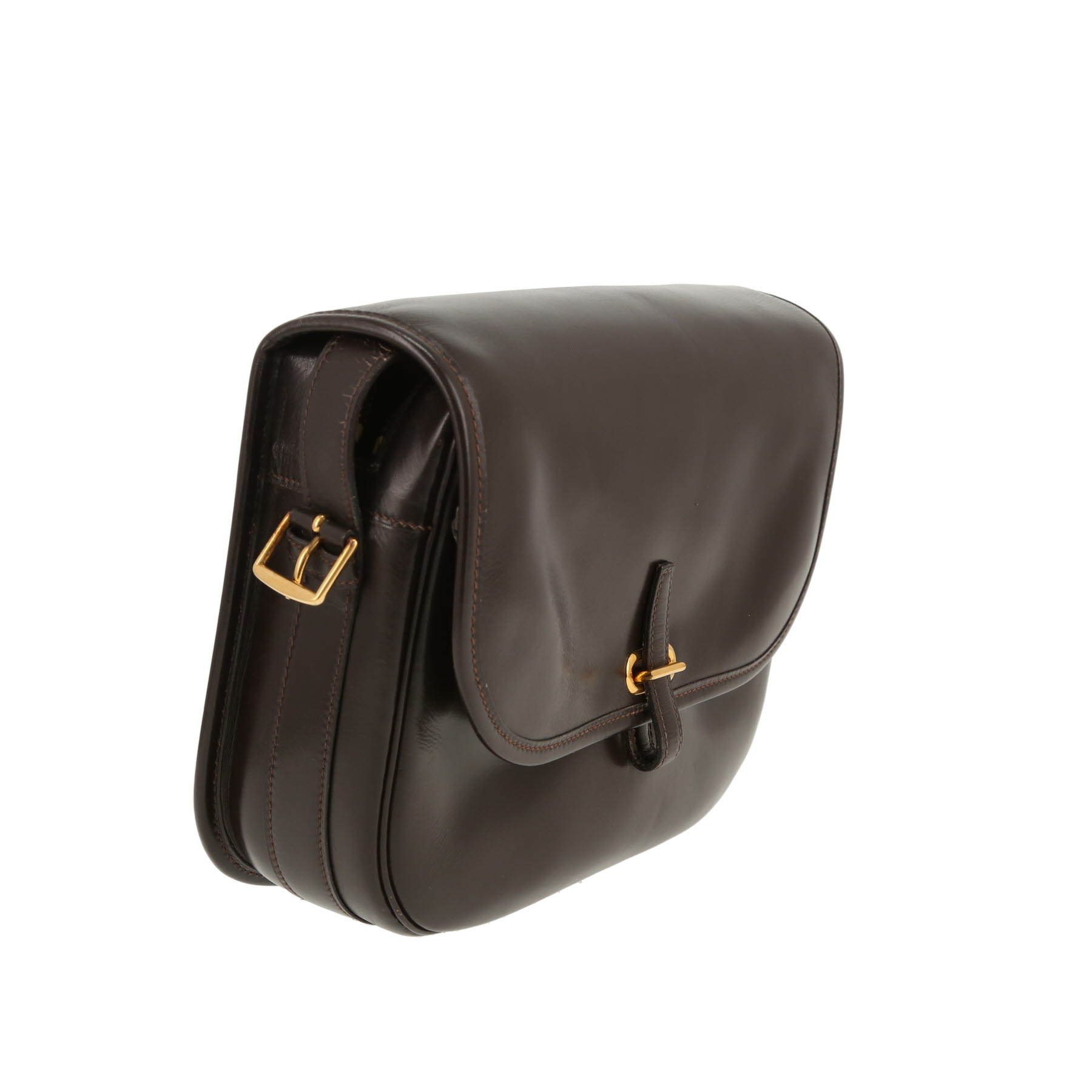 Borsa Hermès  Balle De Golf in pelle box marrone