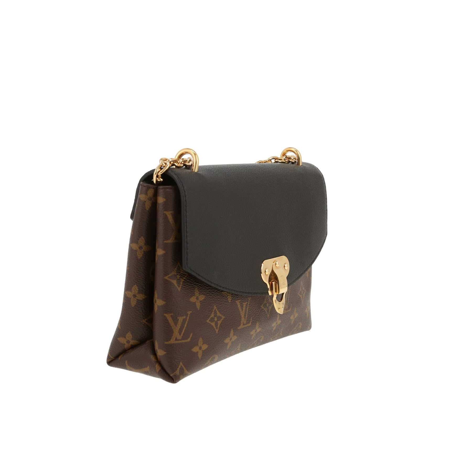 Bolso de mano Louis Vuitton  Saint-Placide en lona Monogram y cuero negro