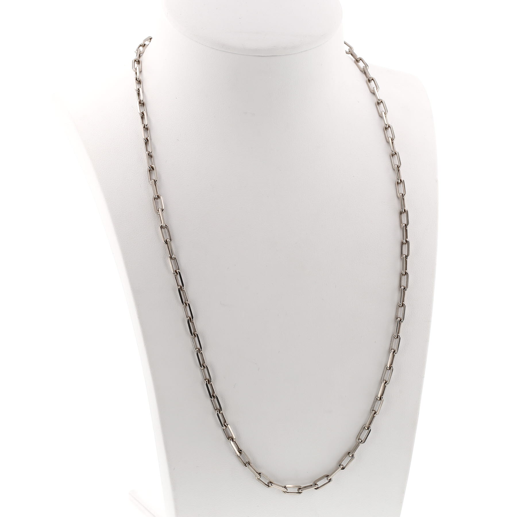 Collar Cartier  de oro blanco