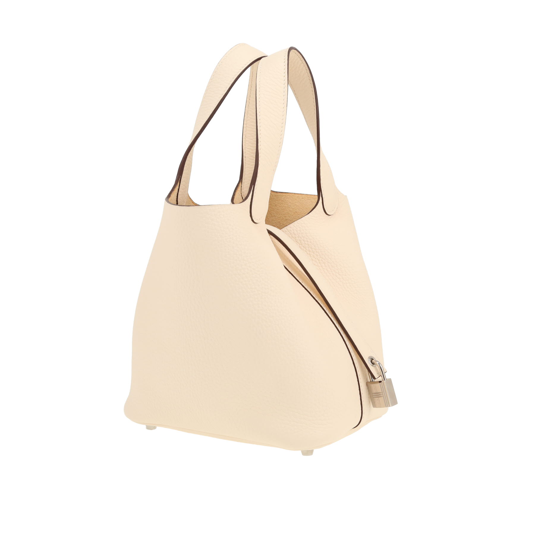 Hermès  Picotin 18 cm handbag  in Nata togo leather