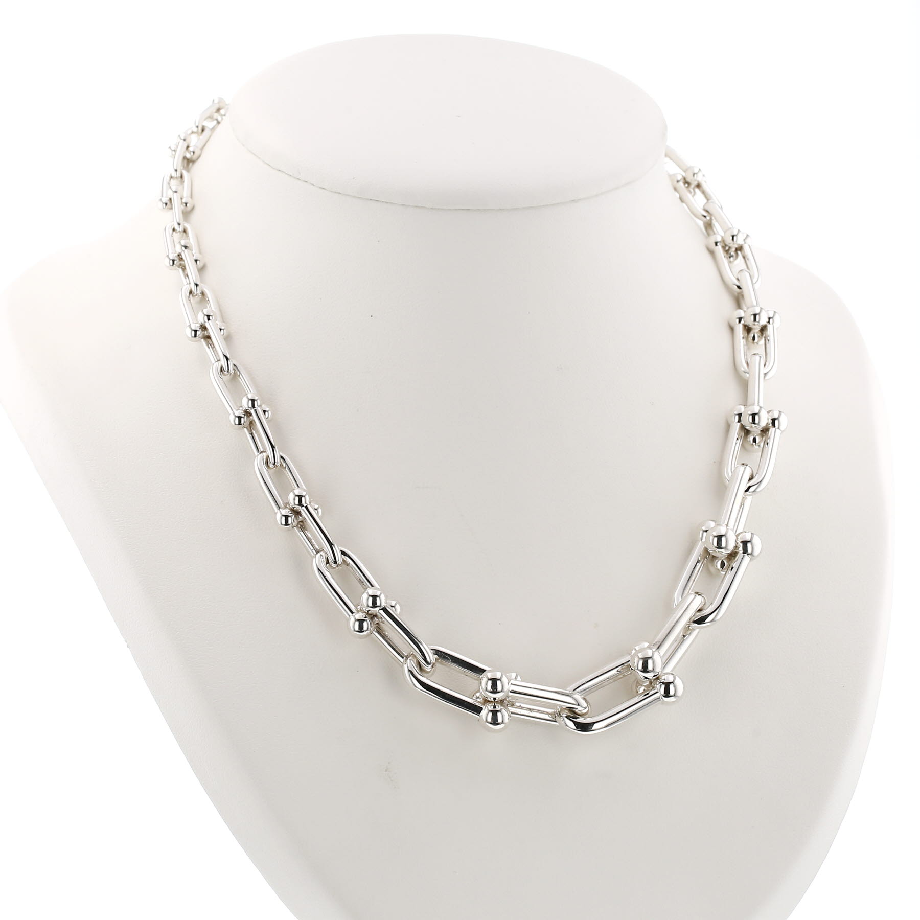 Collier Tiffany 
Co HardWear en argent