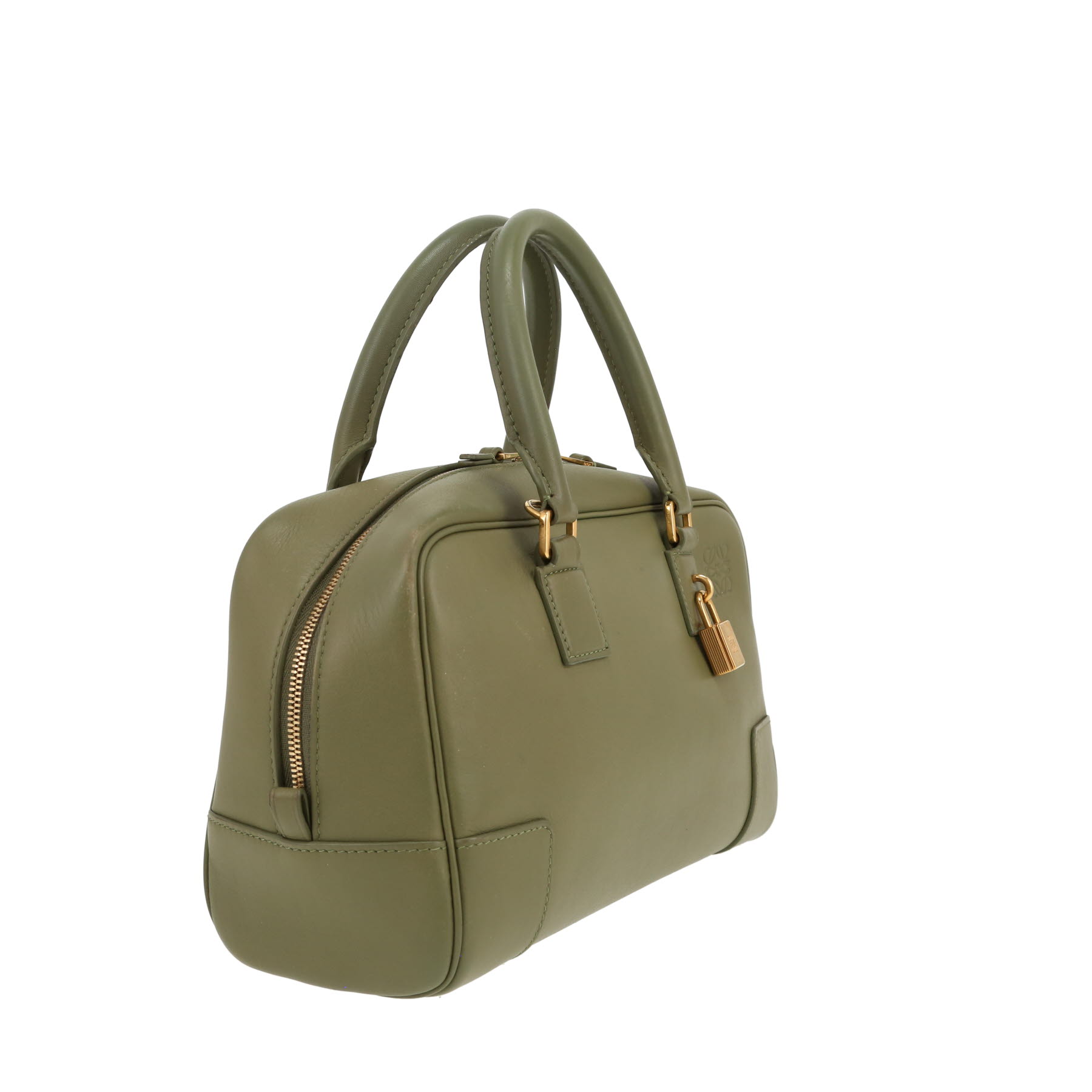Sac à main Loewe  Amazona en cuir vert