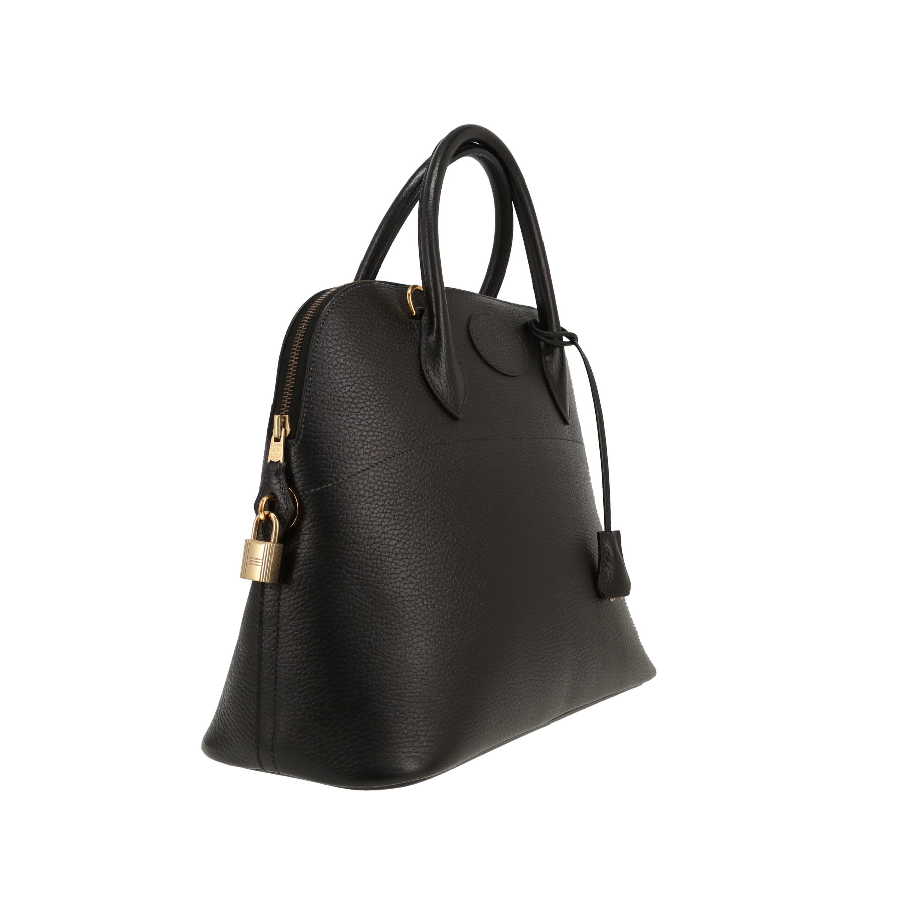 Hermès  Bolide 35 cm handbag  in black Ardenne leather