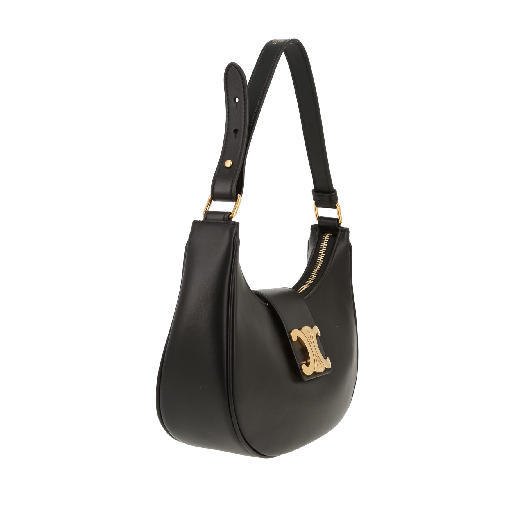 Celine  Ava handbag  in black leather