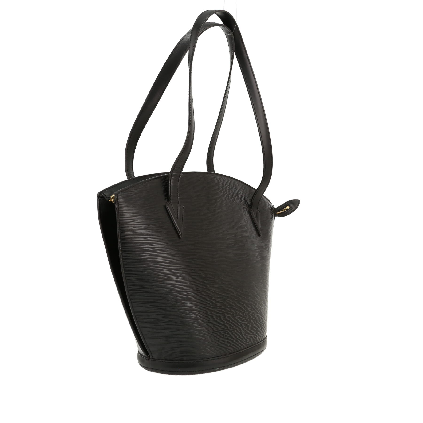 Sac à main Louis Vuitton  Saint Jacques en cuir épi noir