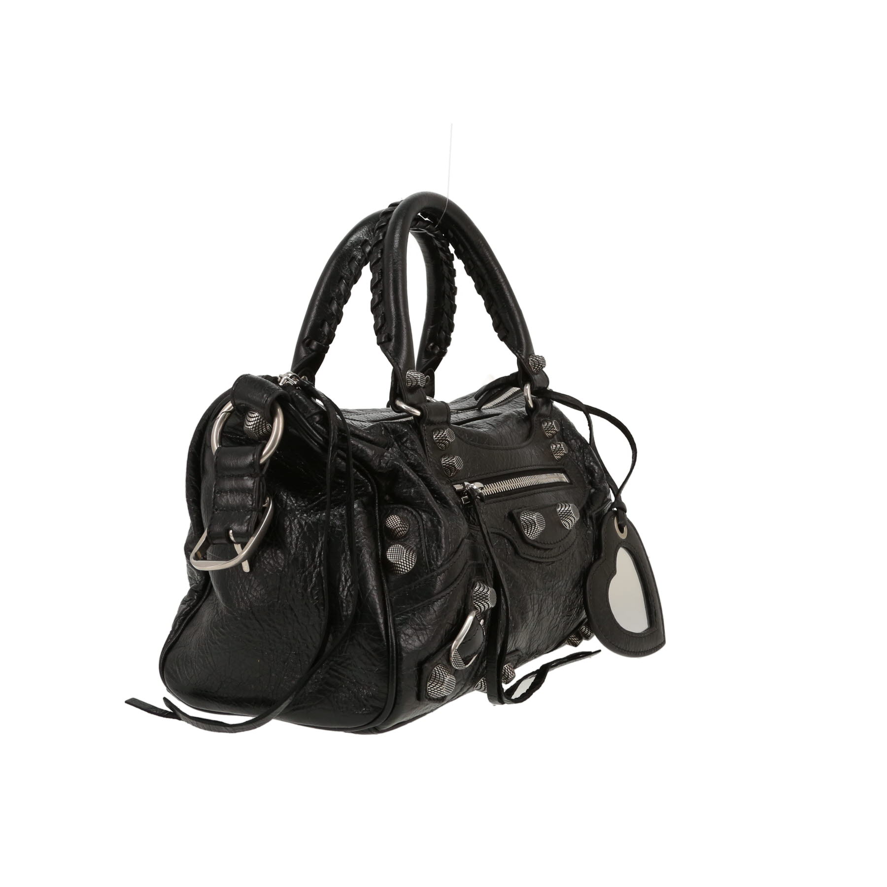 Bolso de mano Balenciaga  Neo Cagole en cuero negro