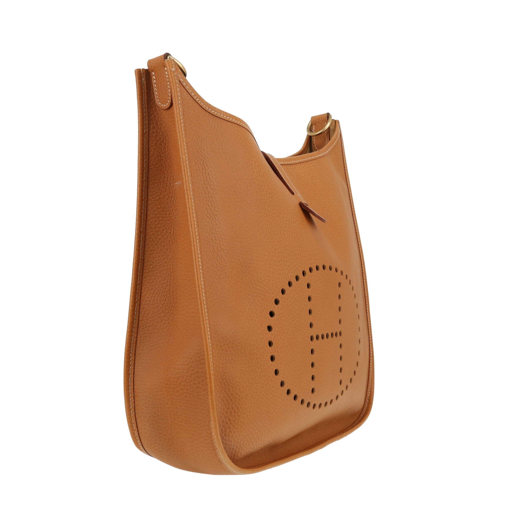 Hermès  Evelyne shoulder bag  in natural