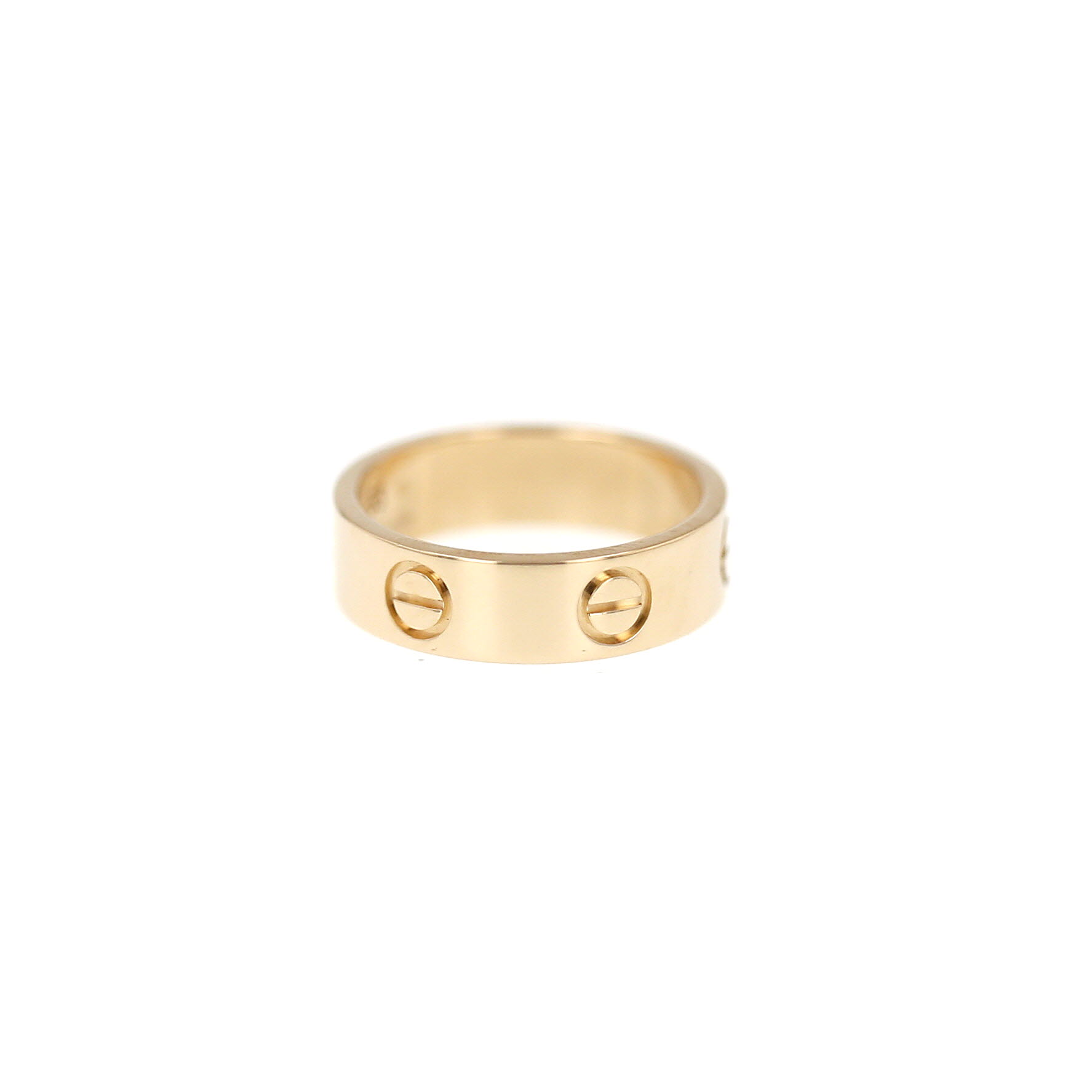 Anello Cartier Love in oro giallo