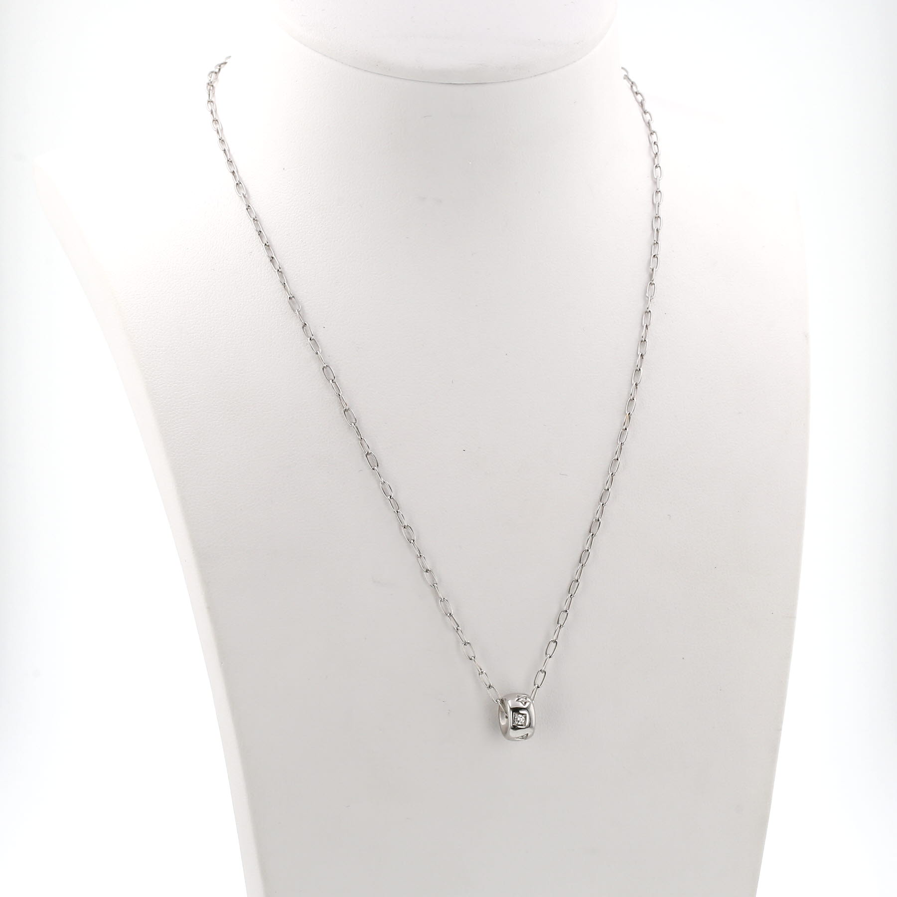 Collar Pomellato Iconica de oro blanco y diamantes