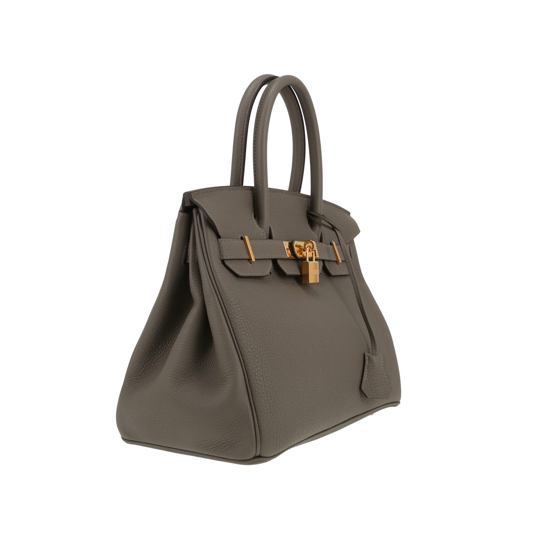 Hermès  Birkin 30 cm handbag  in Gris Meyer togo leather