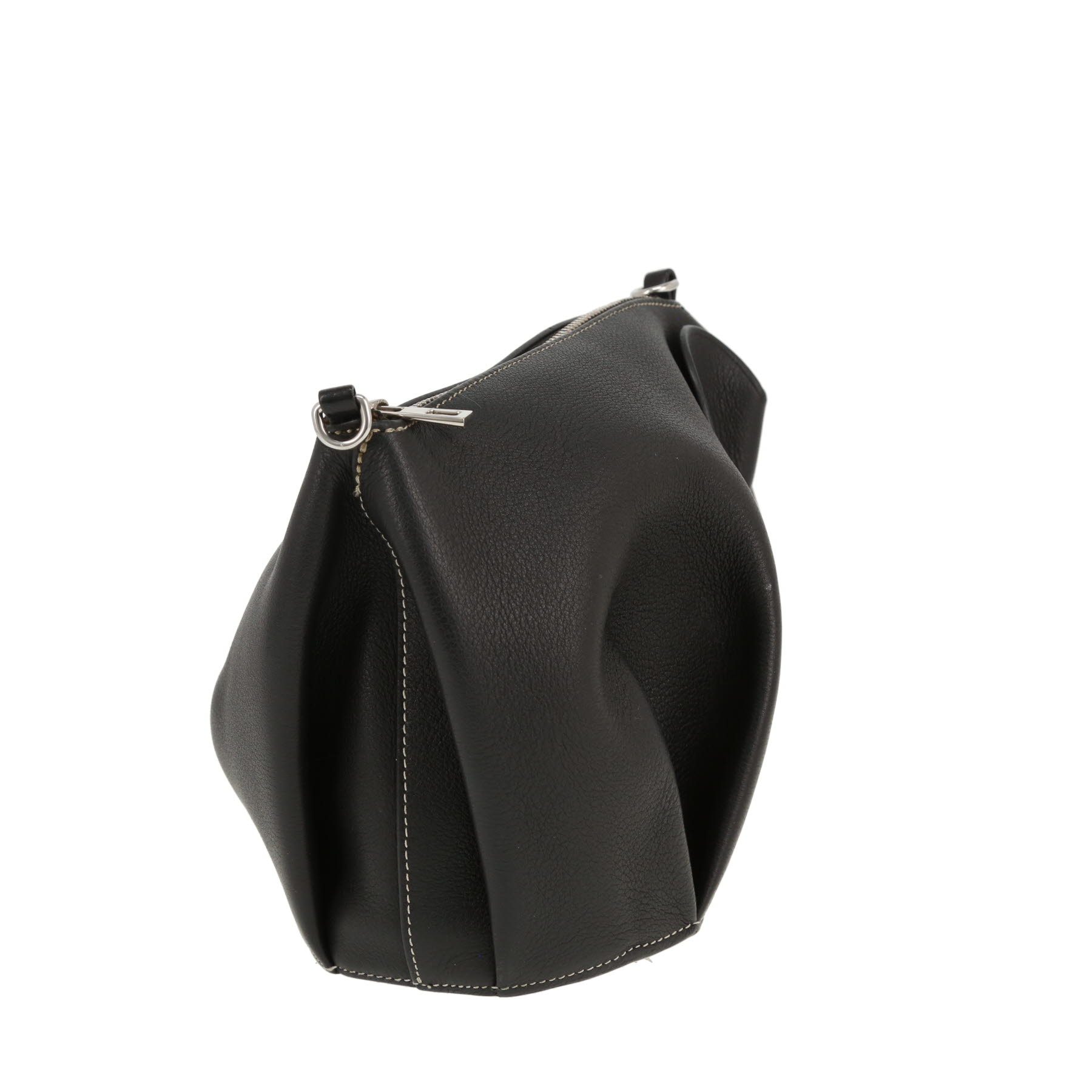Sac bandoulière Loewe  Elephant en cuir noir