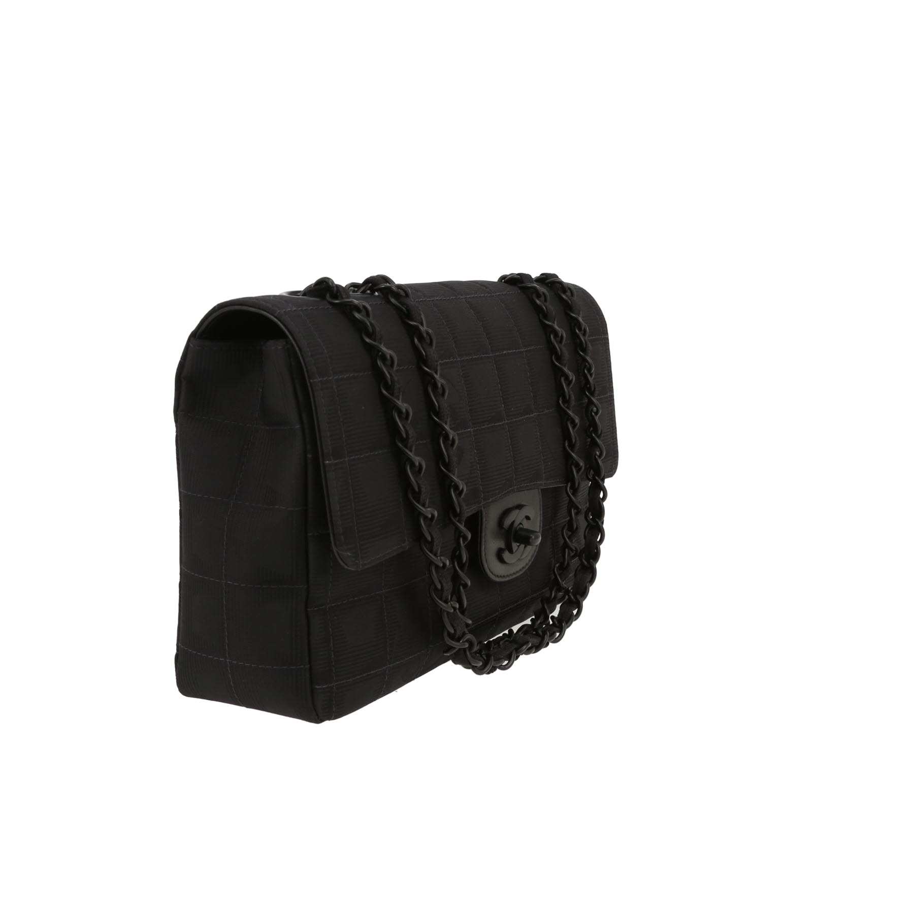 Sac bandoulière Chanel  Timeless Classic en toile noire