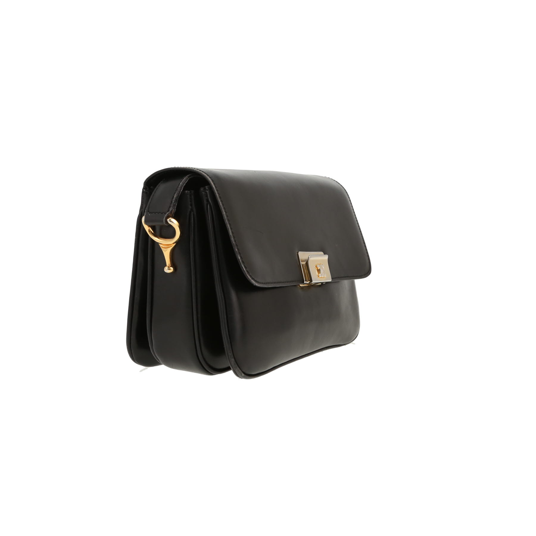 Sac à main Celine  Vintage en cuir noir