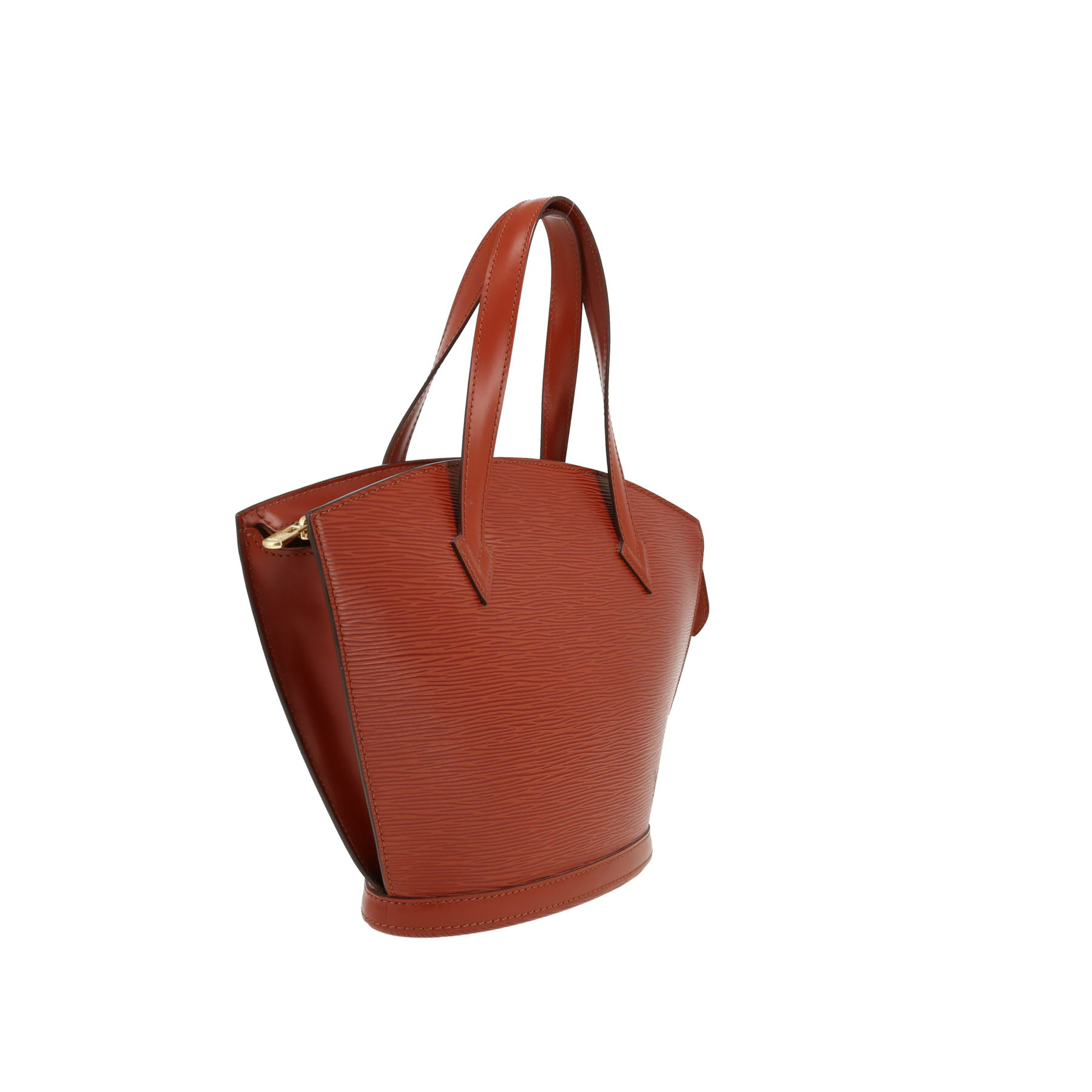 Louis Vuitton  Saint Jacques handbag  in brown epi leather