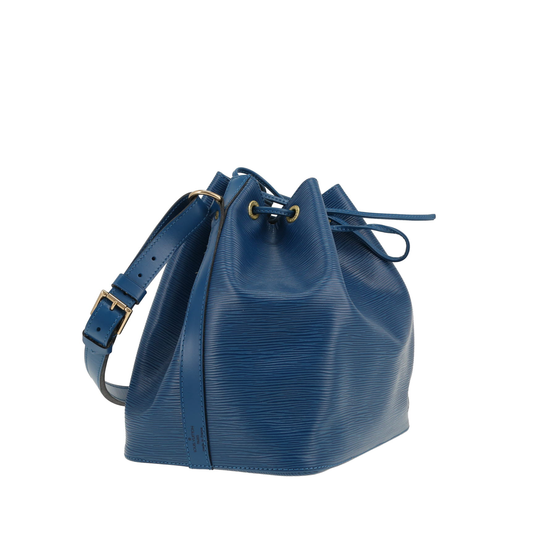 Bolso de mano Louis Vuitton  Noé en cuero Epi azul