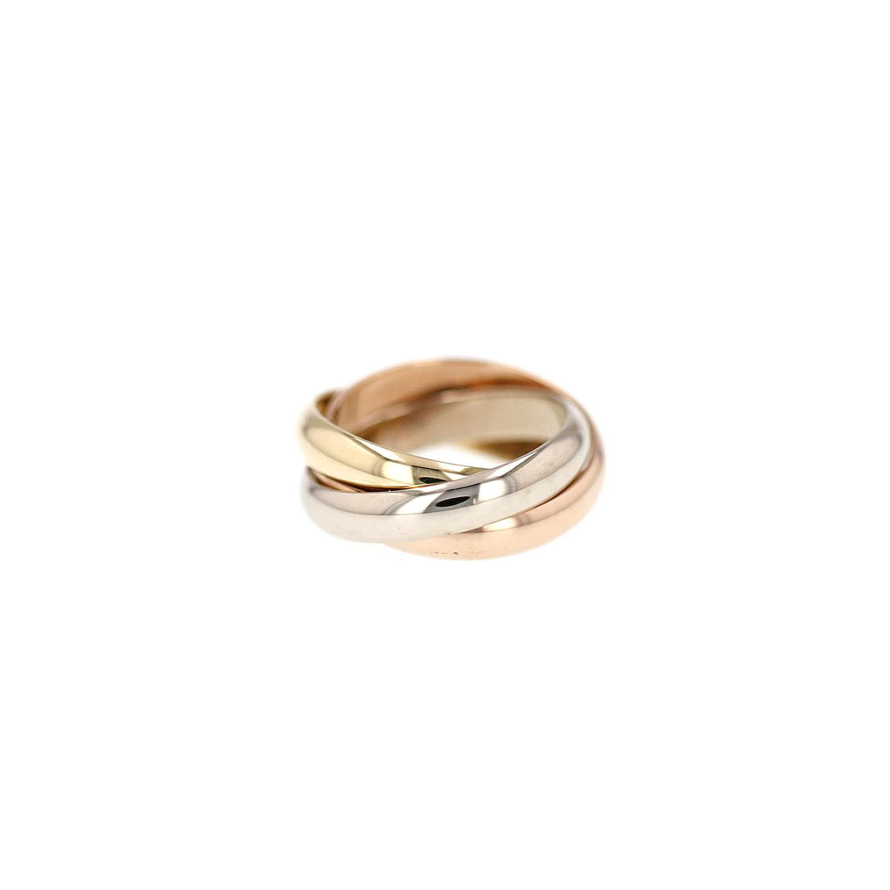 Cartier Trinity Vintage medium model ring in 3 golds