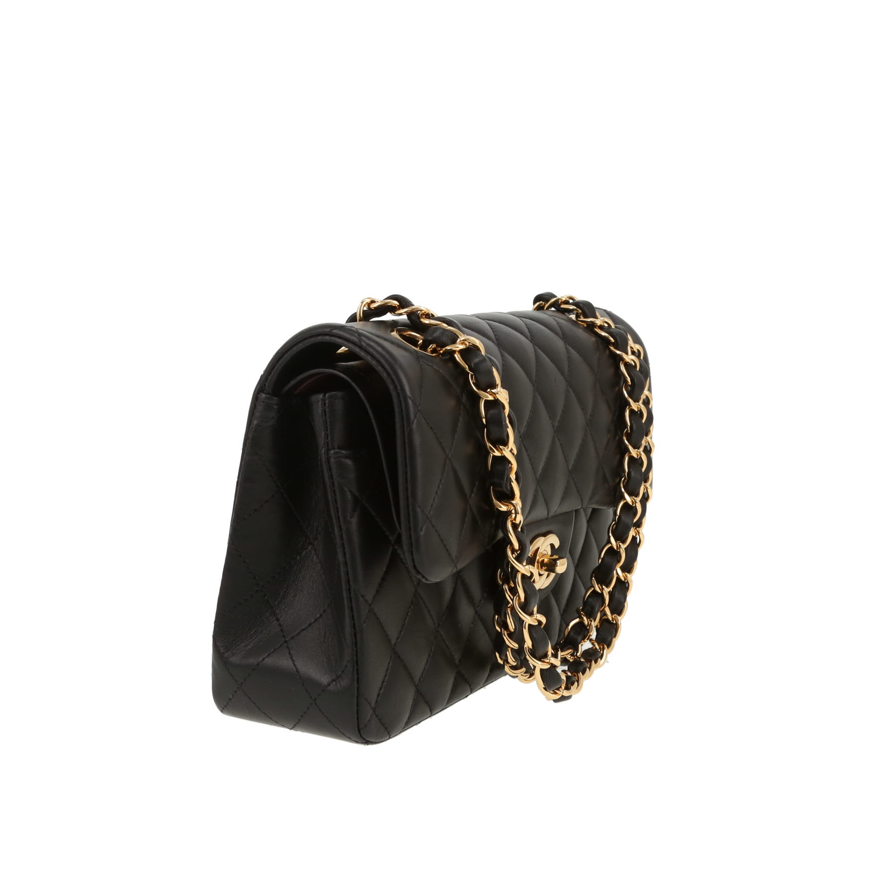 Sac à main Chanel  Timeless Petit en cuir matelassé noir