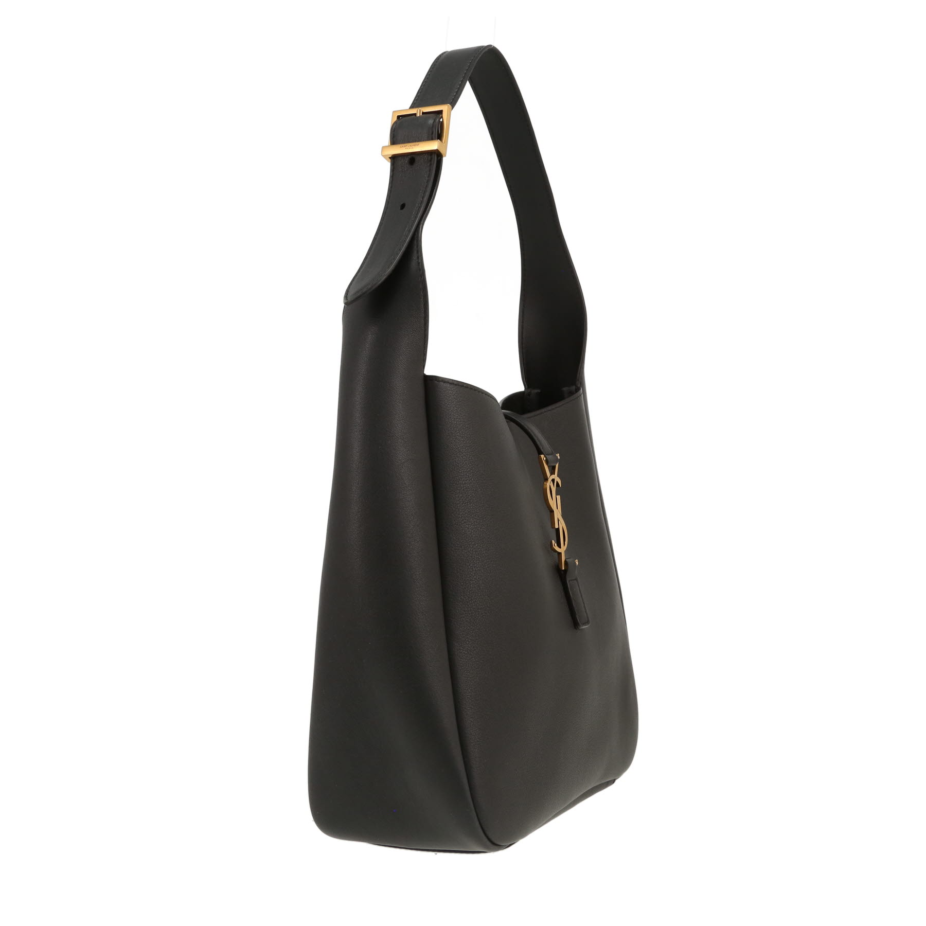 Bolso de mano Saint Laurent  5 à 7 modelo pequeño  en cuero negro