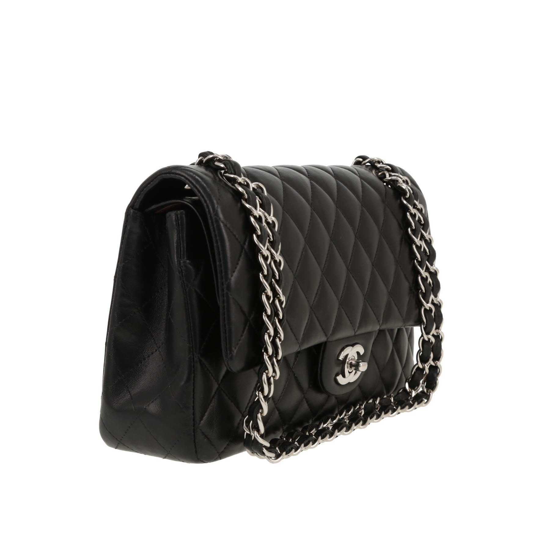 Sac à main Chanel  Timeless Classic en cuir matelassé noir