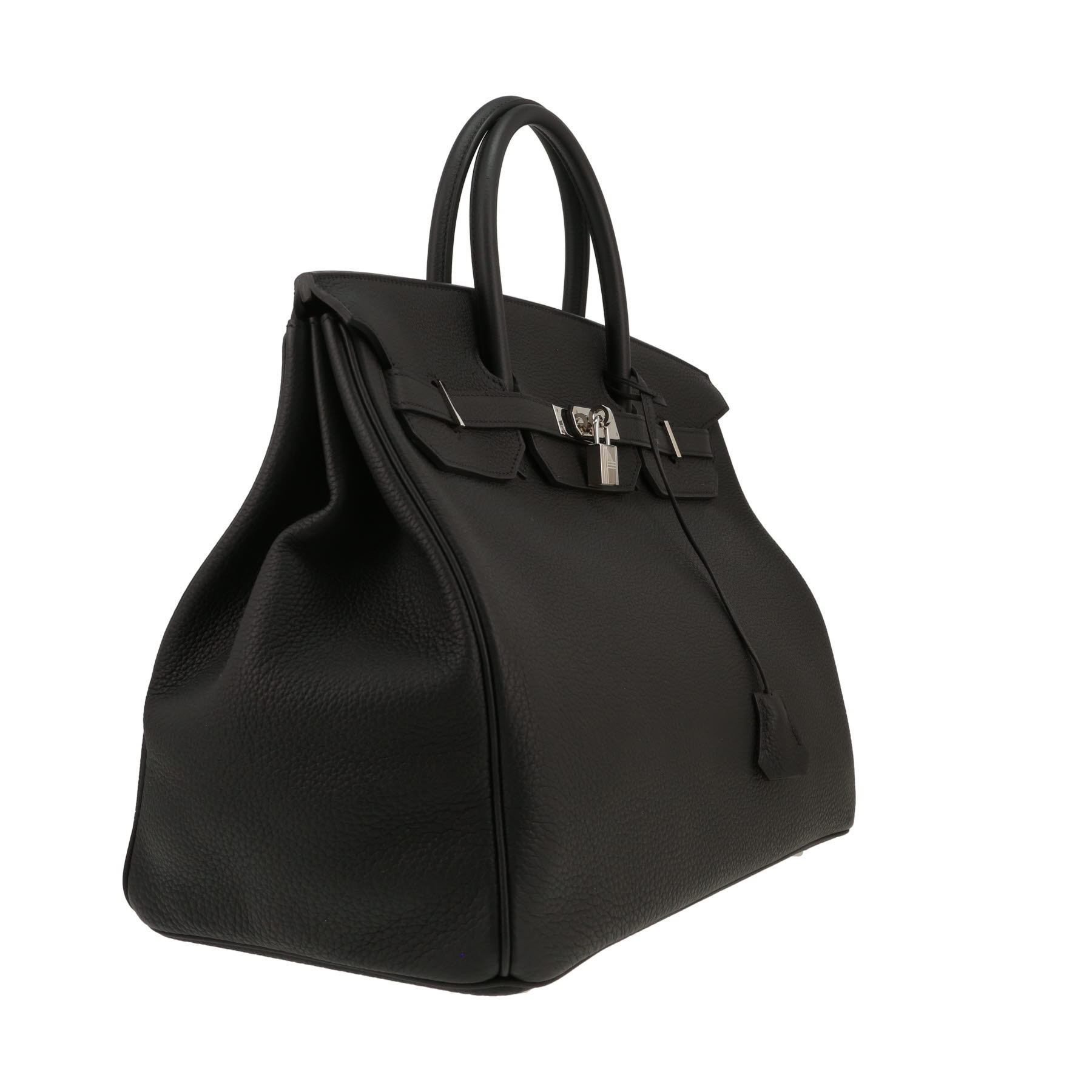 Hermès  Birkin 40 cm handbag  in black togo leather