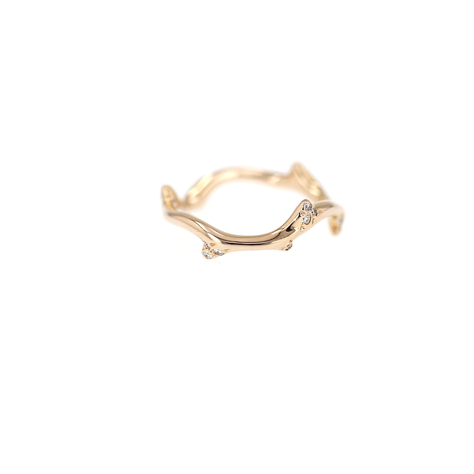 Dior Bois de Rose ring in pink gold and diamonds