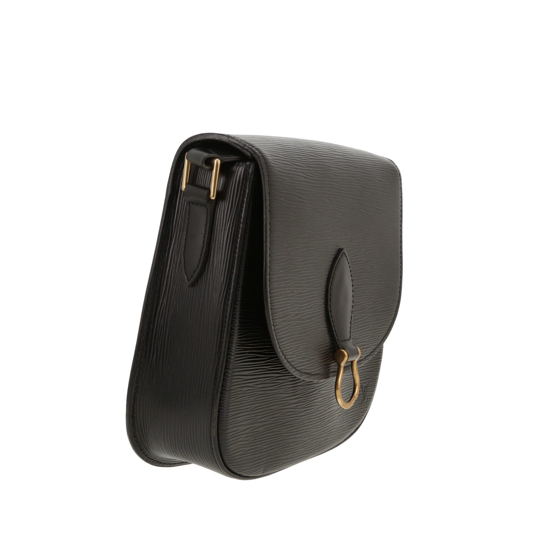 Louis Vuitton Saint Cloud shoulder bag in Noir Épi leather
