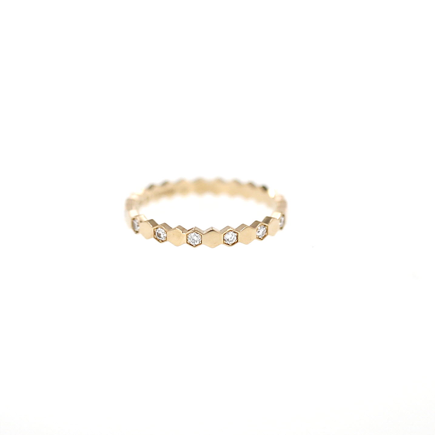 Anello Chaumet Bee my Love in oro giallo e diamanti