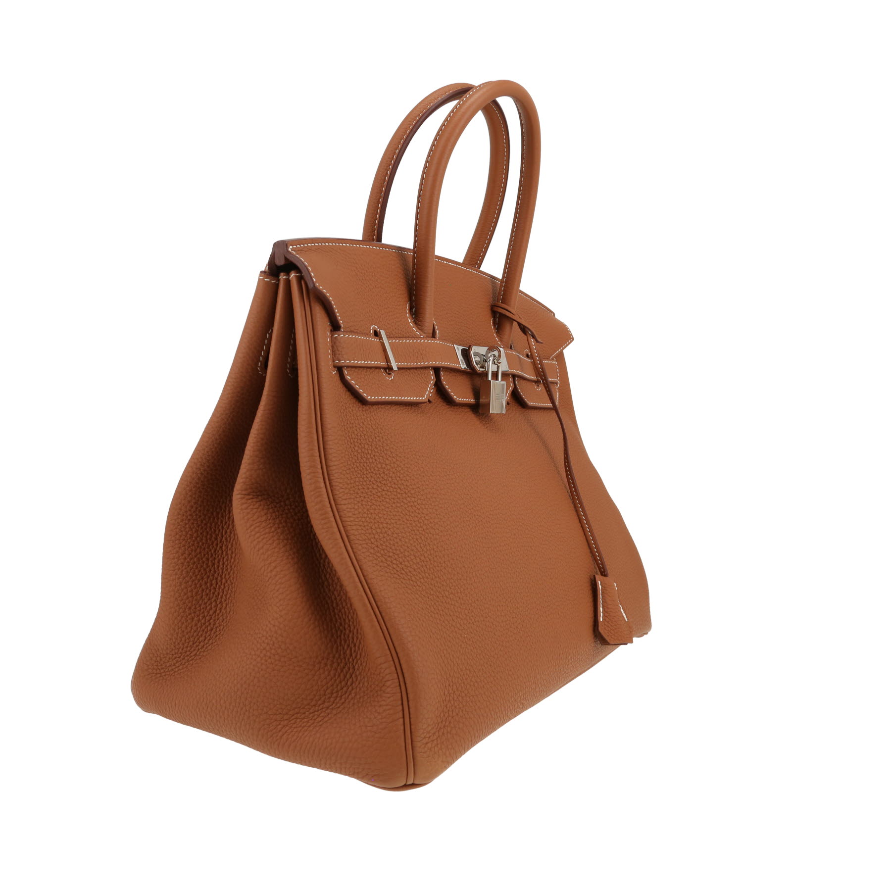 Hermès  Birkin 35 cm handbag  in gold togo leather