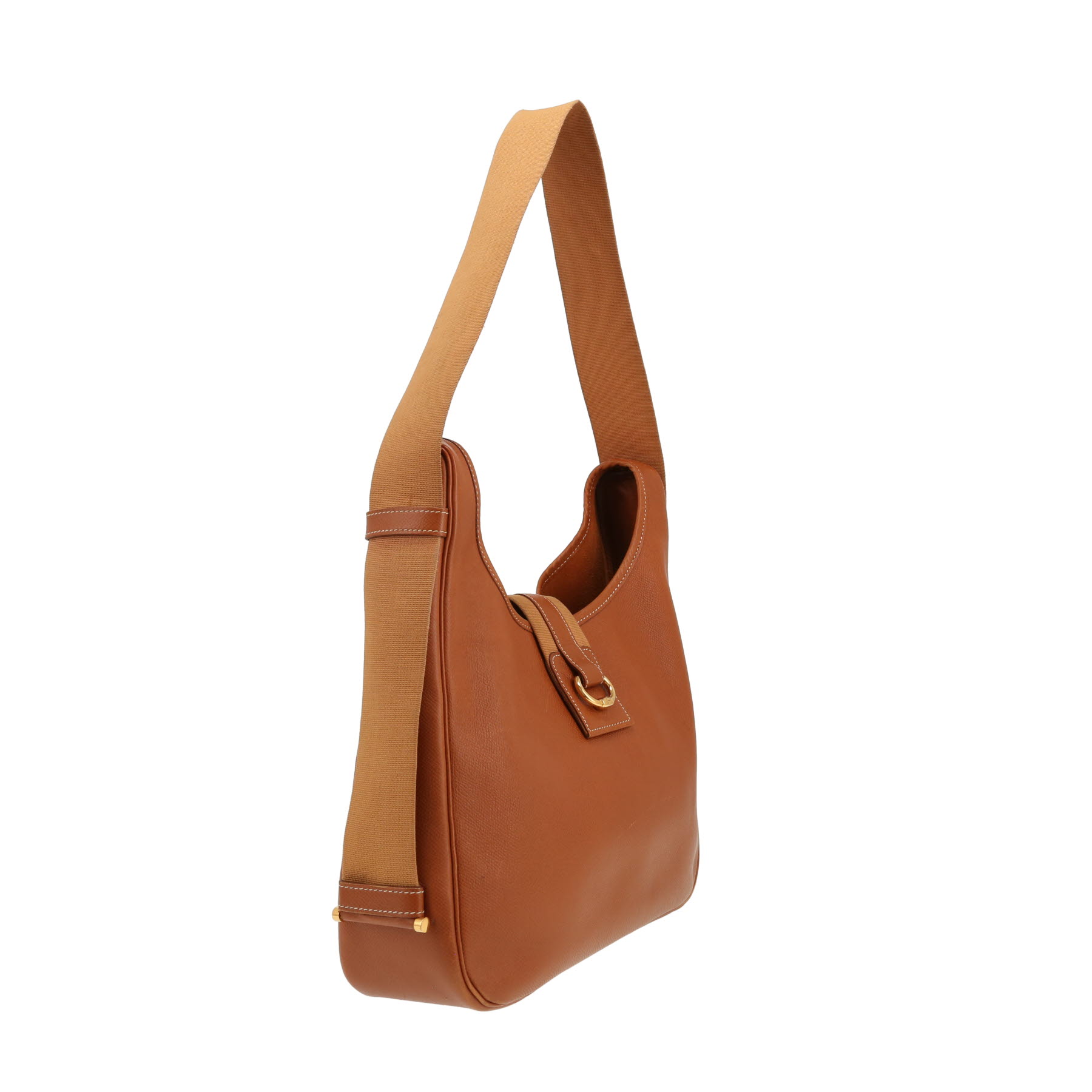 Hermès Tsako handbag in Courchevel gold leather