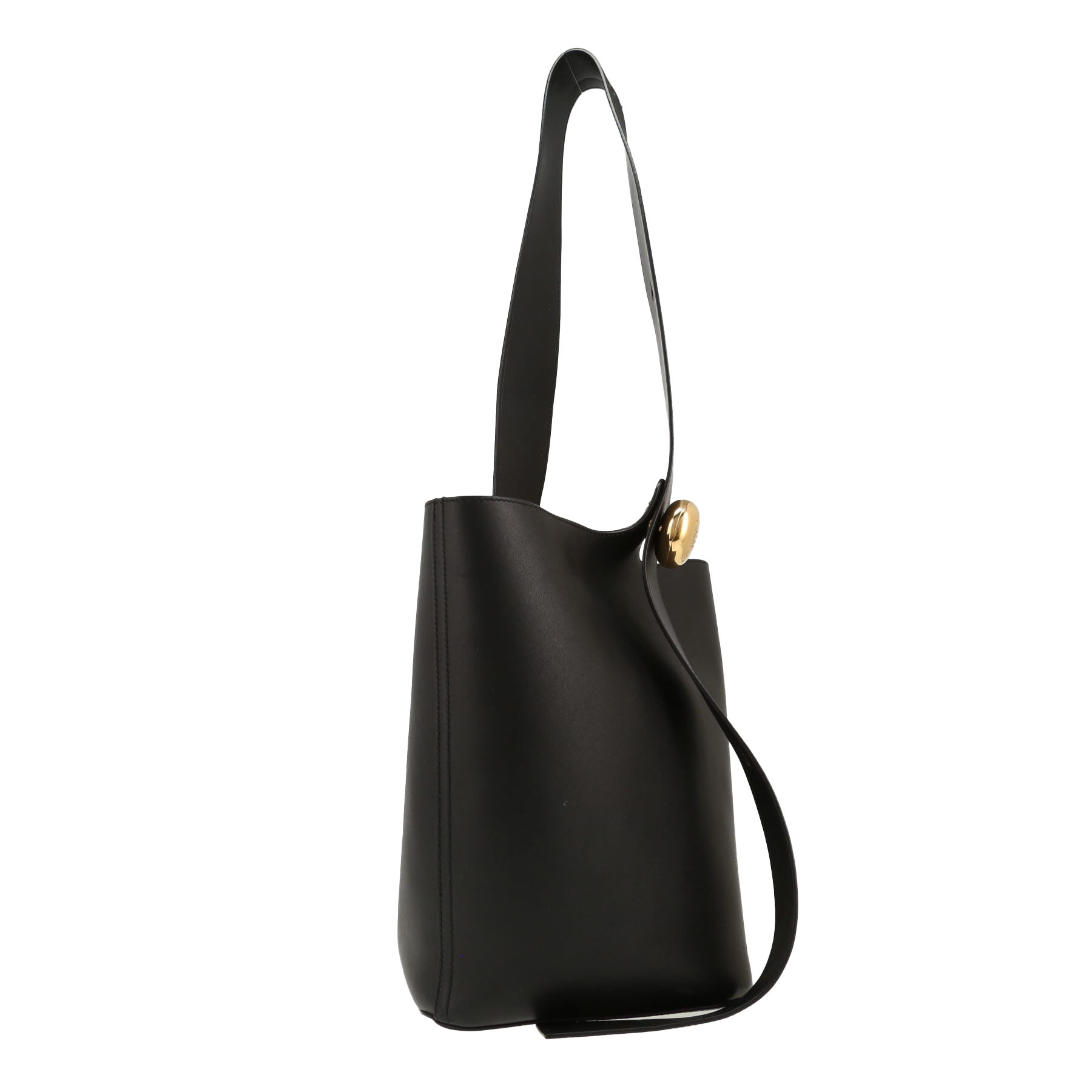 Sac cabas Loewe  Pebble en cuir noir