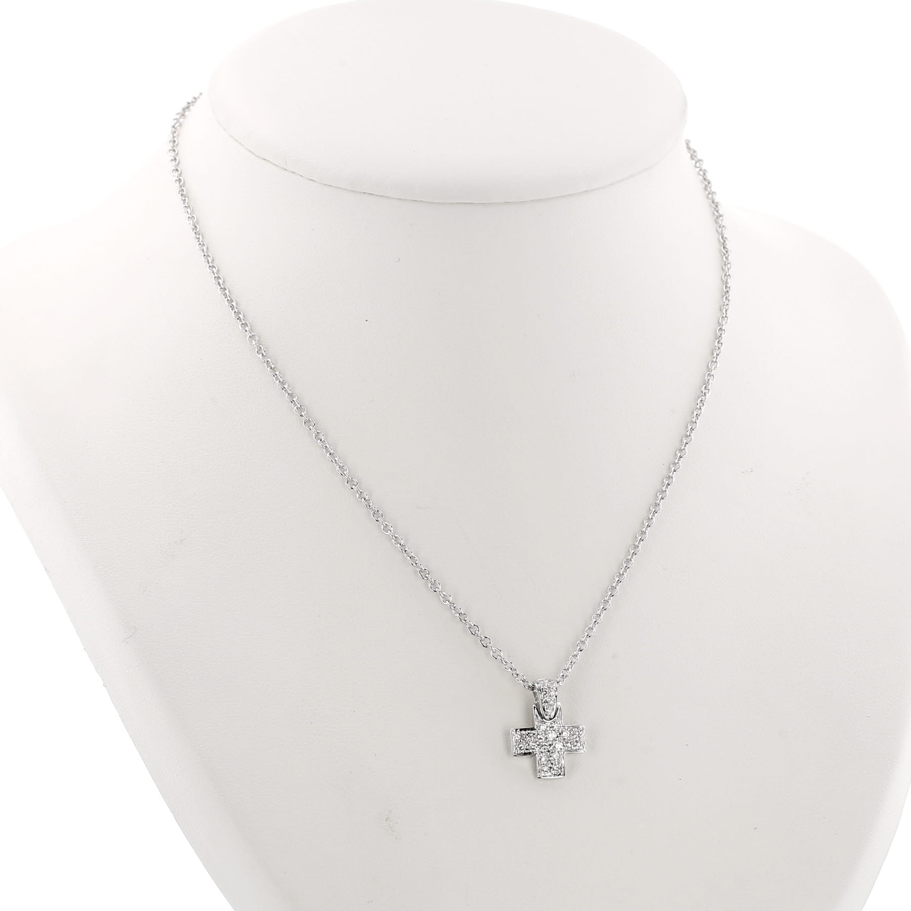 Pomellato  pendant in white gold and diamonds