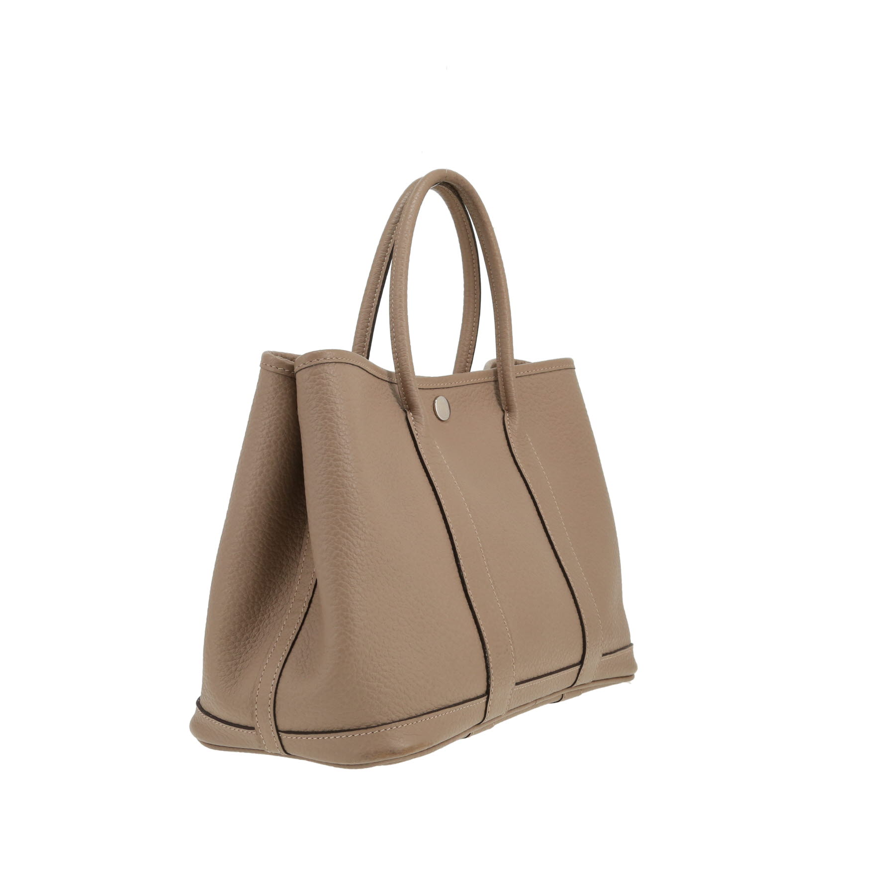 Sac cabas Hermès  Garden en cuir togo étoupe