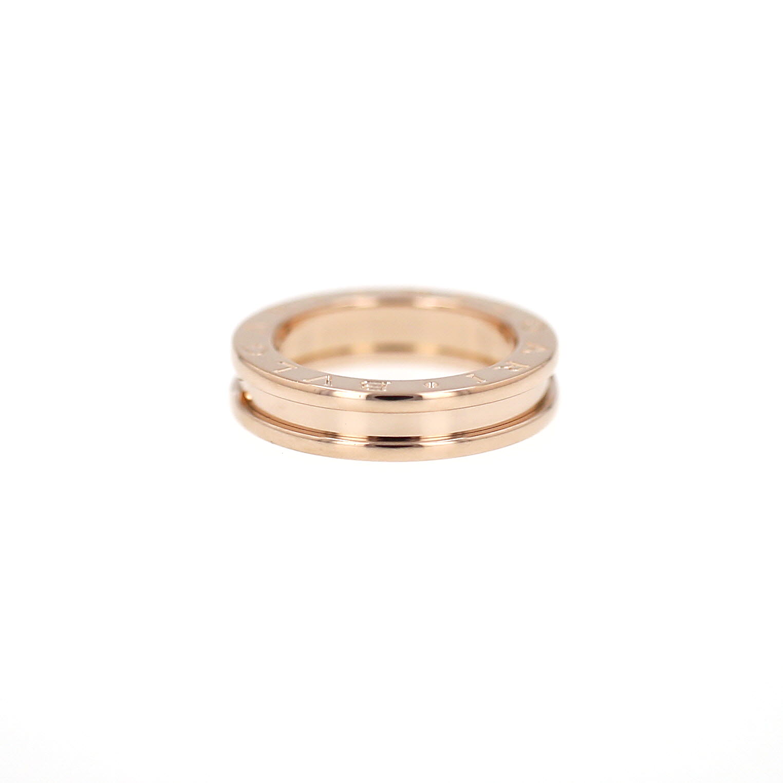 Anello Bulgari B.Zero1 modello piccolo in oro rosa
