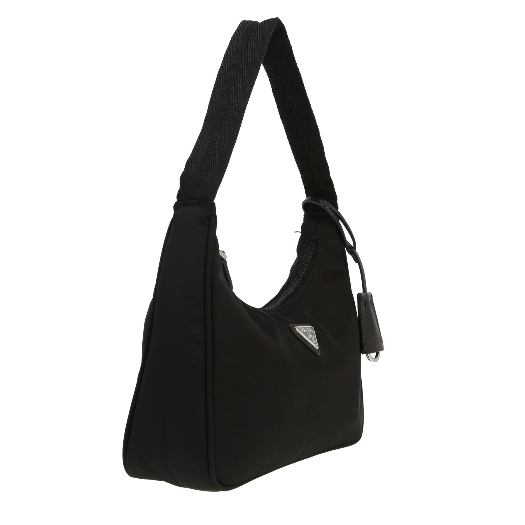 Prada  Re-Edition 2000 handbag  in black canvas