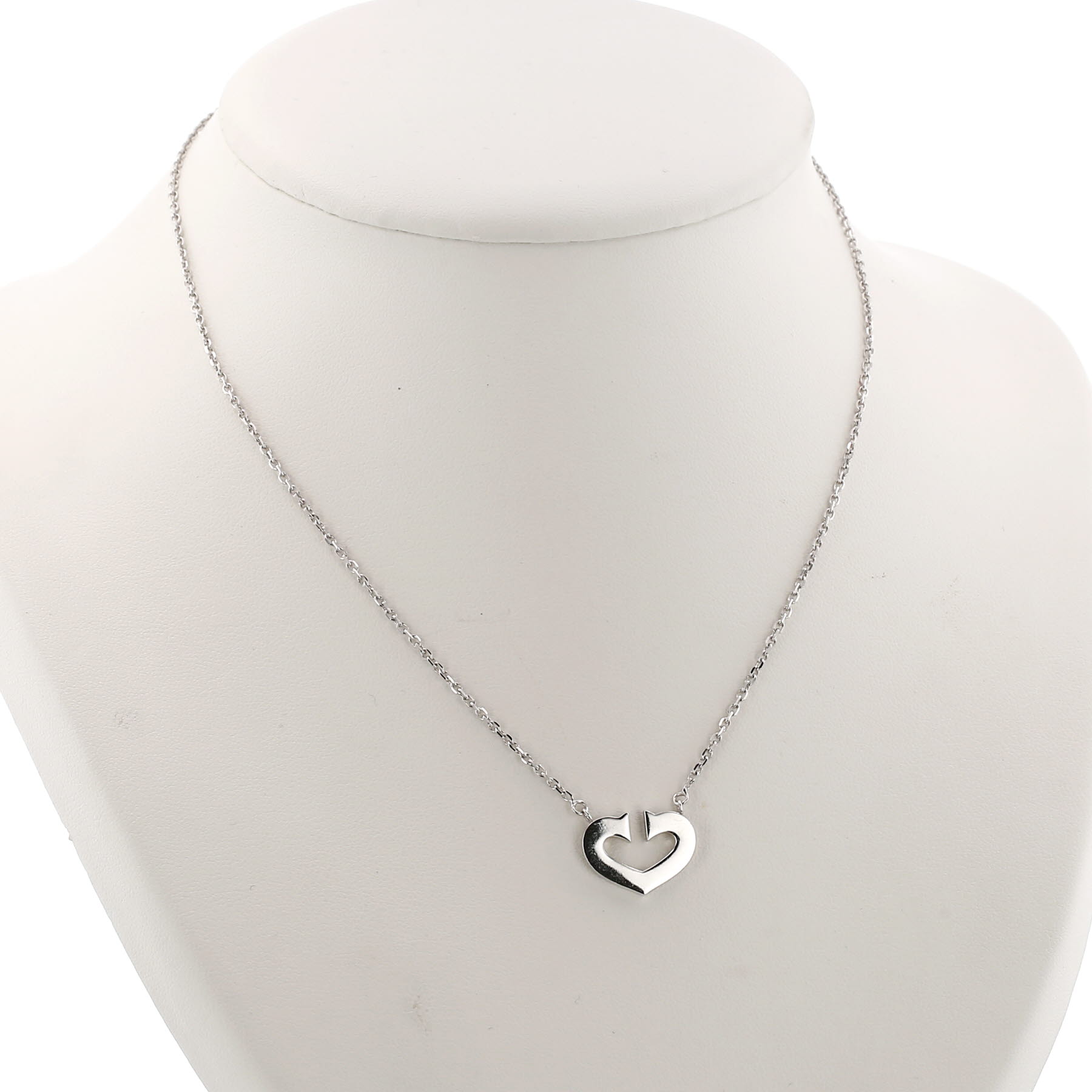 Cartier Coeur et Symbole necklace in white gold
