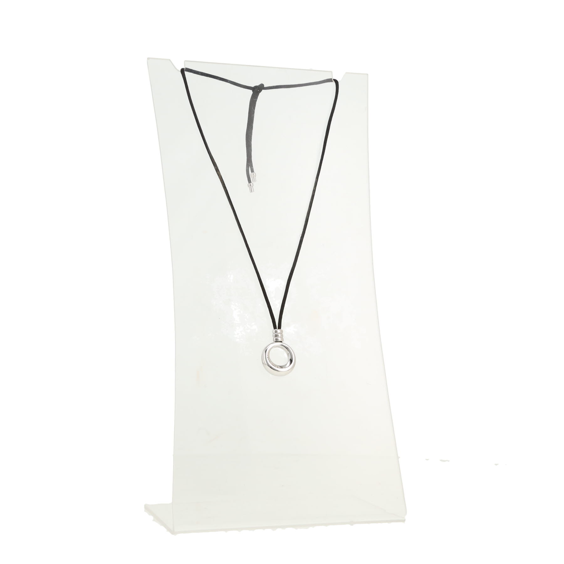 Ciondolo Chaumet Anneau in oro bianco e diamanti