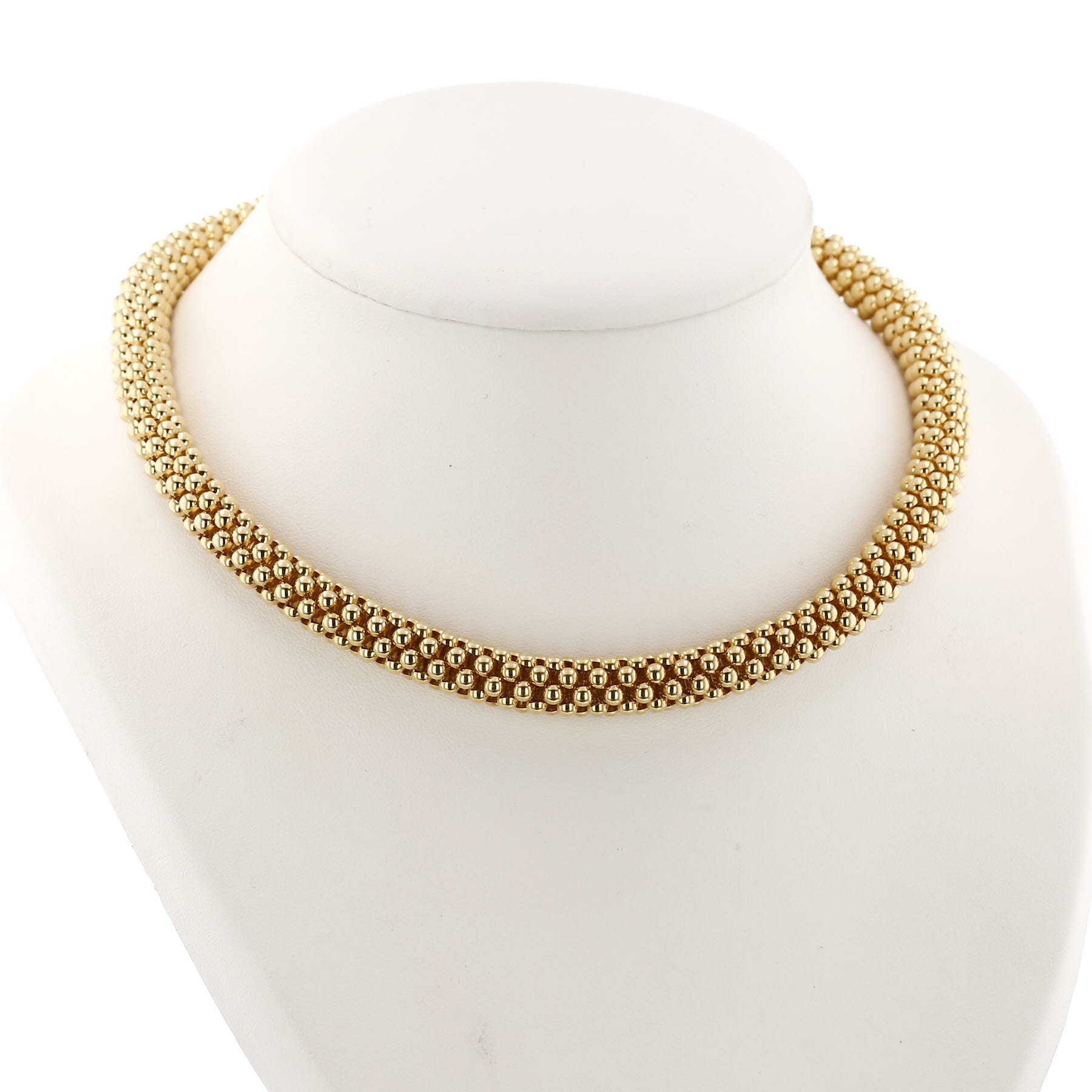 Vintage FOPE necklace in yellow gold and white gold