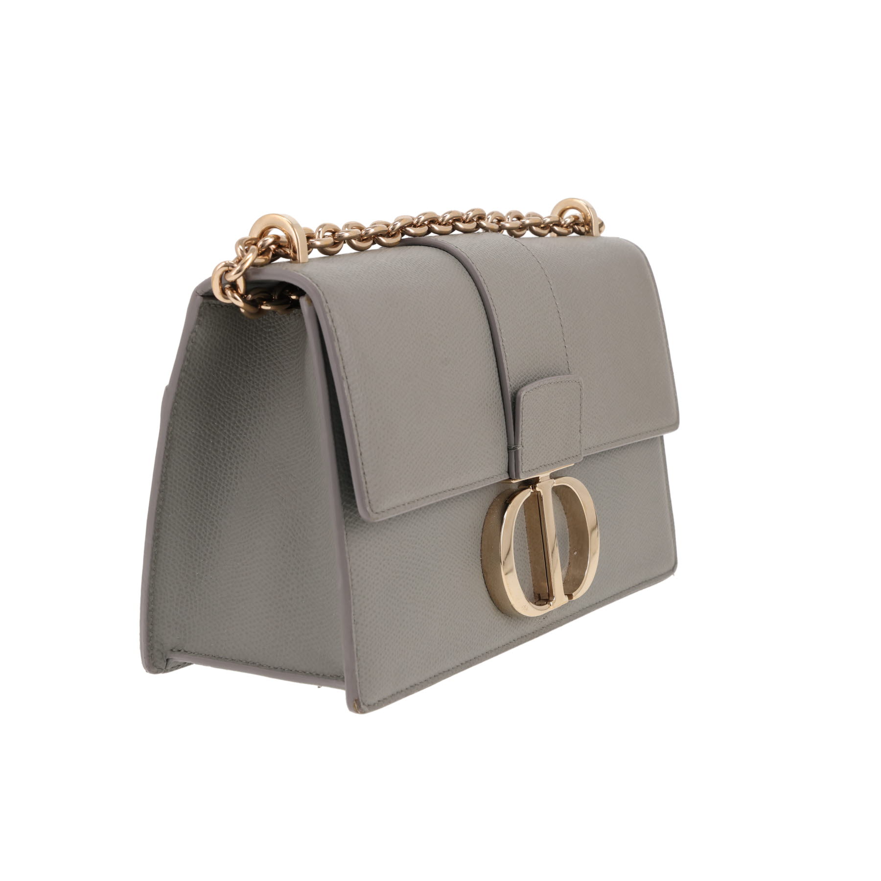 Bolso Dior 30 Montaigne de piel granulada azul