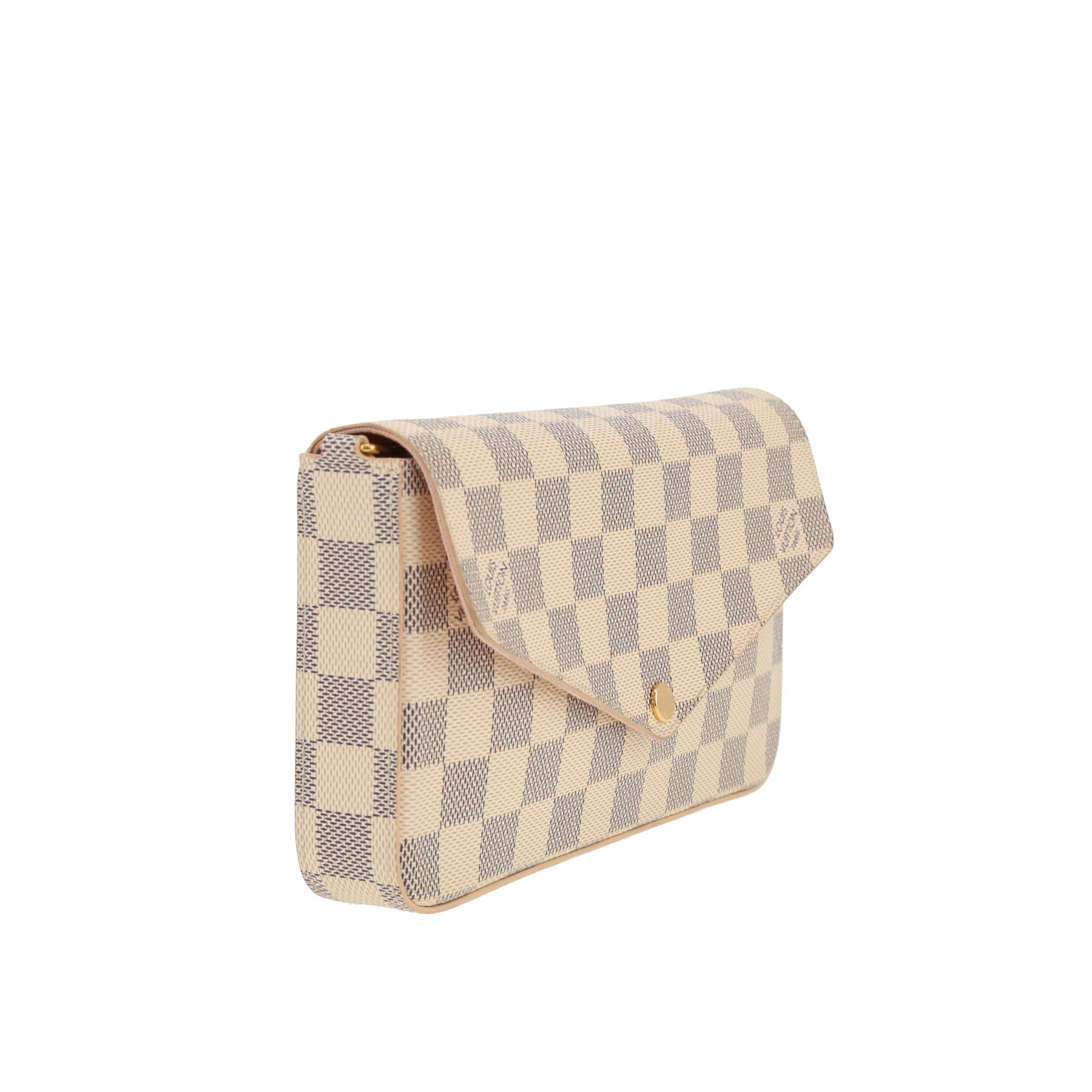 Bolso bandolera Louis Vuitton «Félicie» en lona Damier Azur