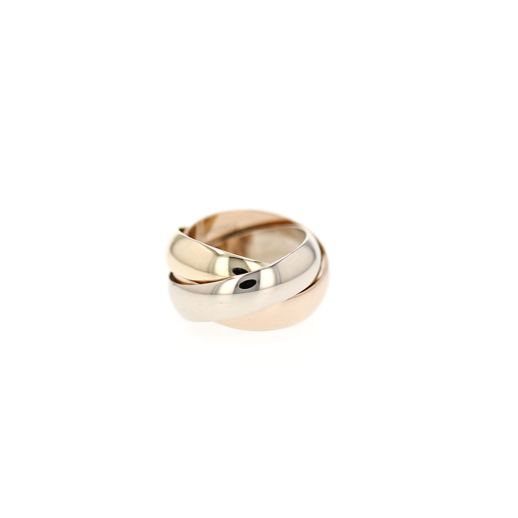Cartier Trinity large model ring in 3 golds