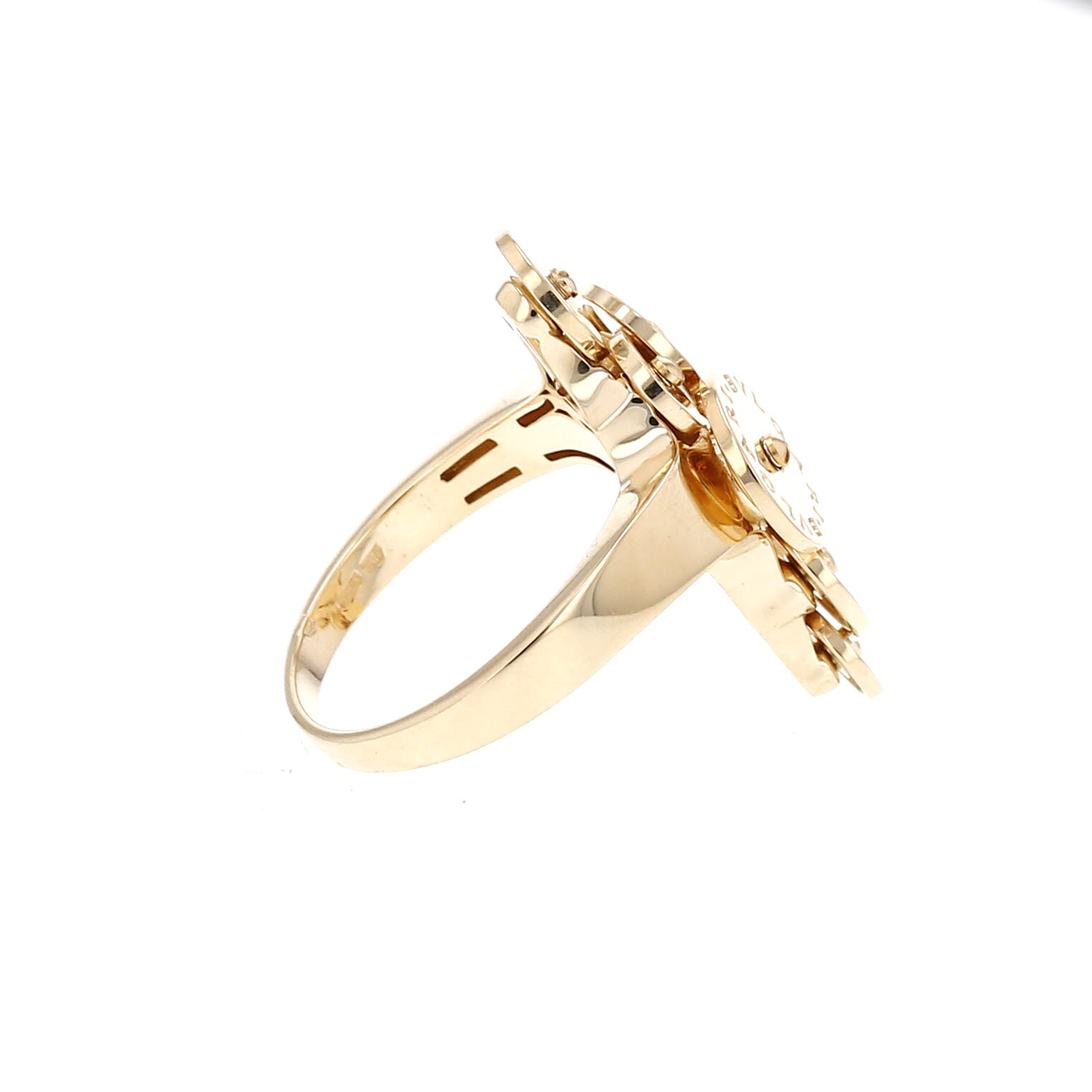 Sortija Bulgari Cyclades de oro amarillo