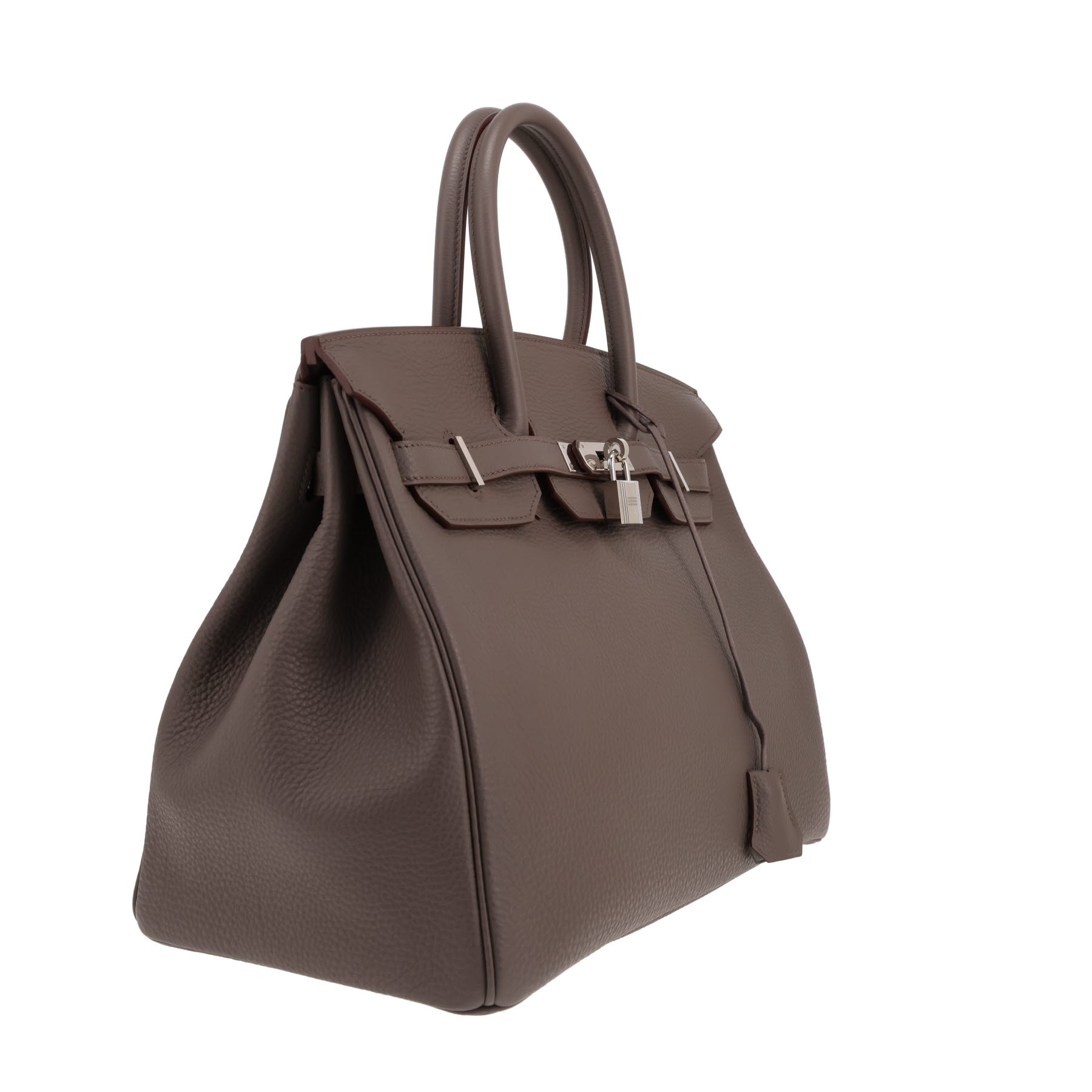 Hermès  Birkin 35 cm handbag  in grey togo leather